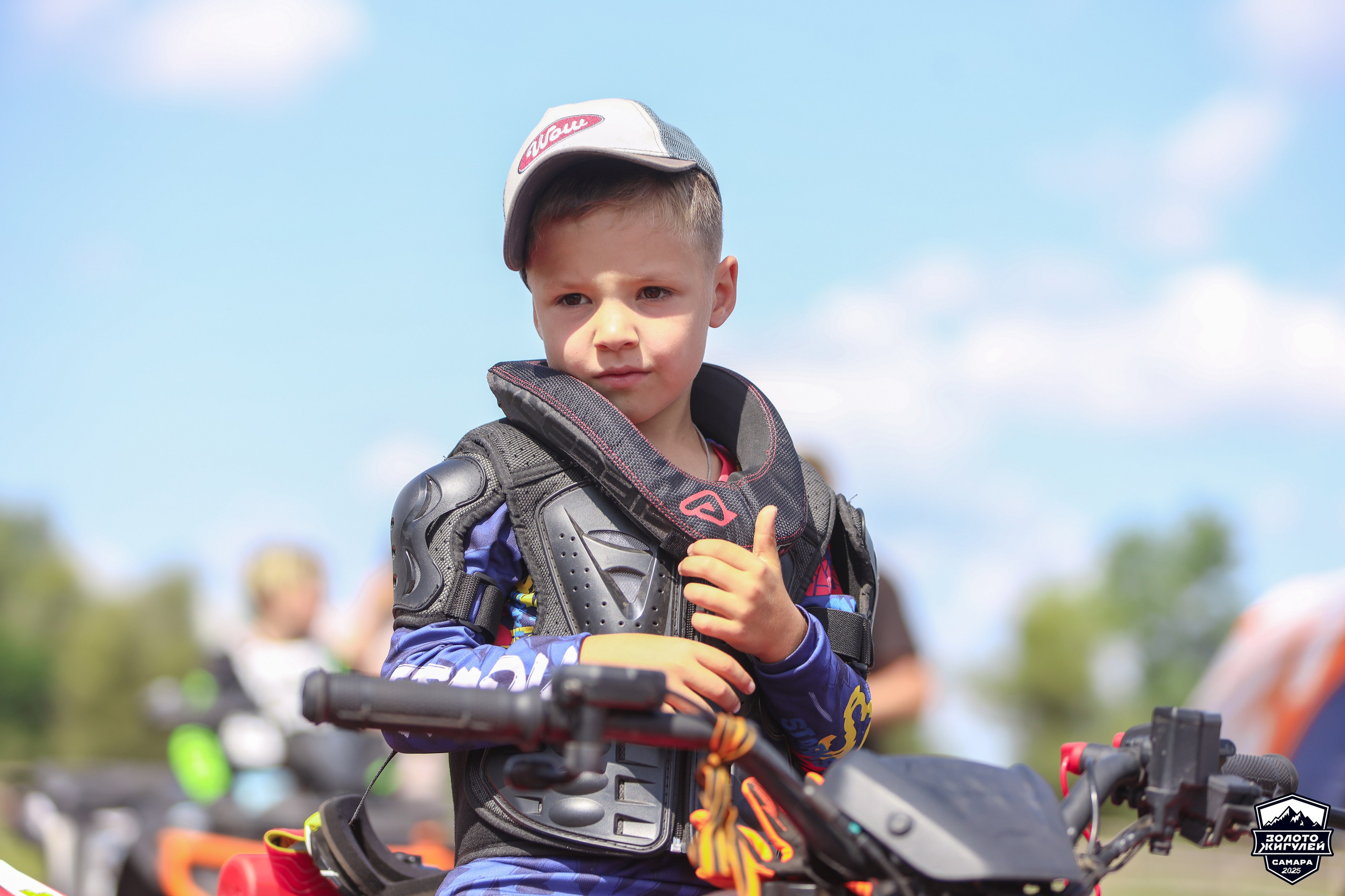 Заезды «МИНИ ДЕТИ» и «МАКСИ ДЕТИ». Кубок России по гонкам с водными препятствиями на квадроциклах «Золото Жигулей 2025». Спортивный фотограф в Самаре