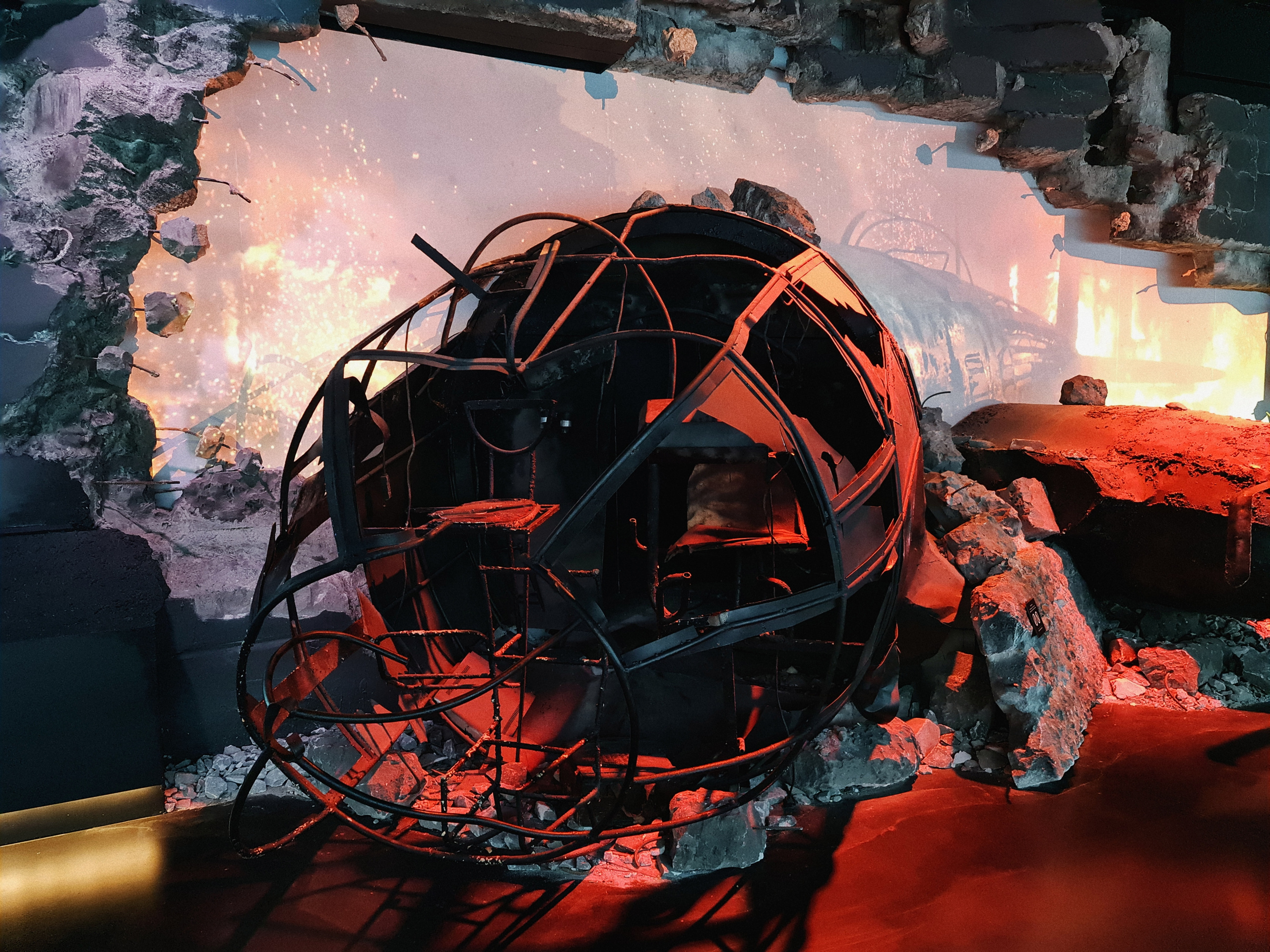 Парк патриот, инсталляция в музее