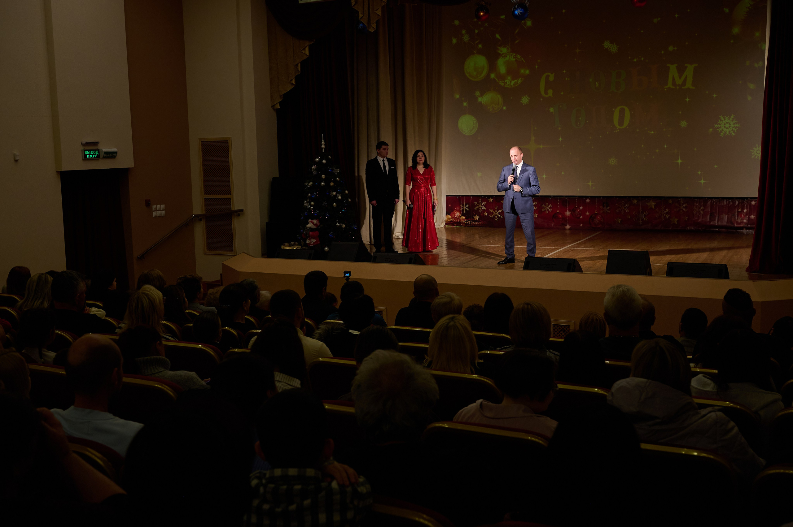 Новогодний концерт. Жизнь курорта Кабардинка в фотографиях