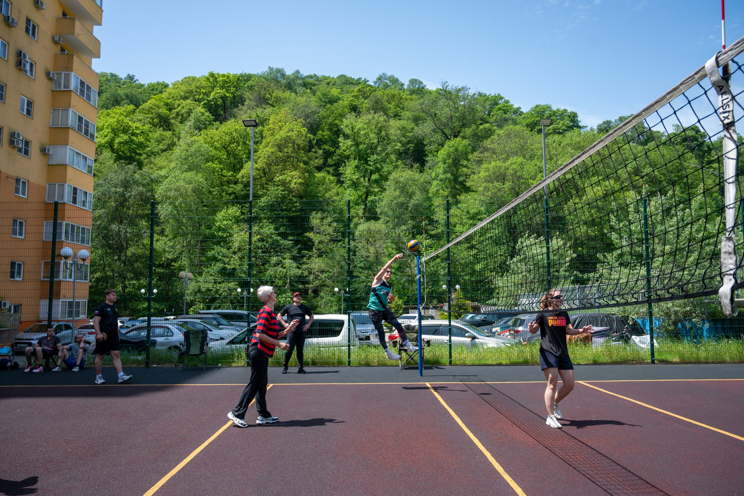 Турнир по Волейболу. Фотографирую счастливых людей в Сочи