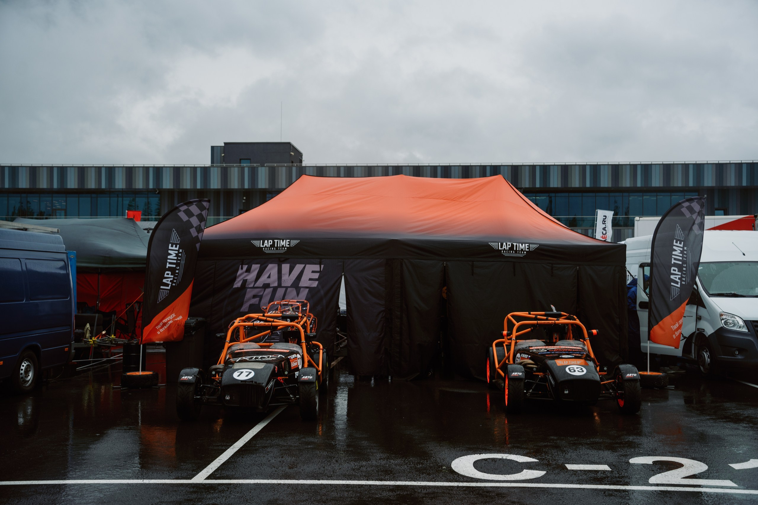 Гонки в Игора Драйв. Night2Day Санкт-Петербург