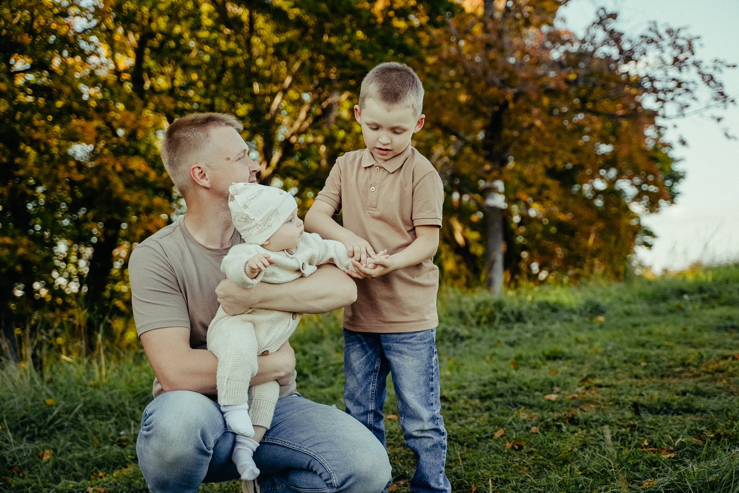 Семейная съемка осенью