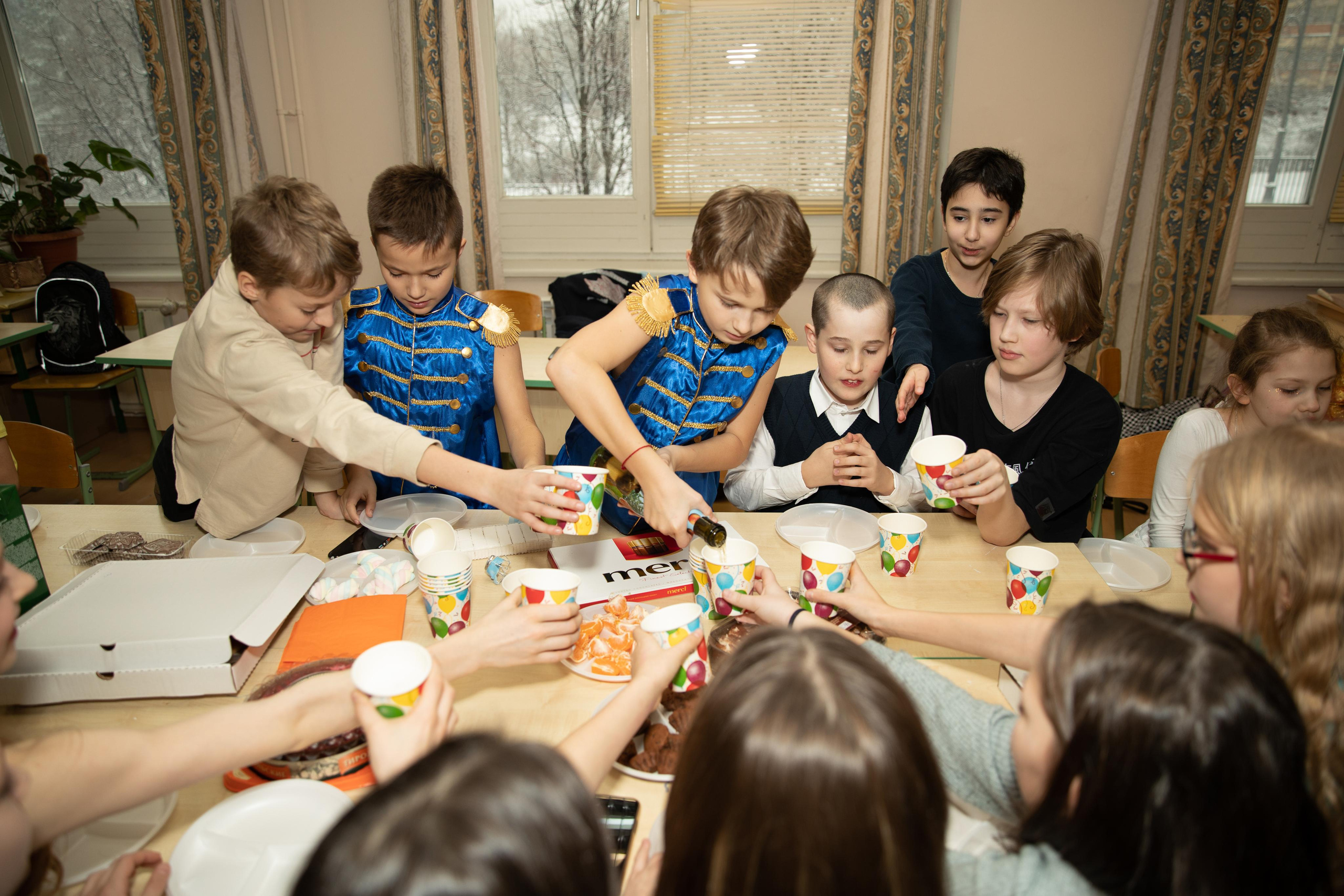 Праздник в школе. Семейный и детский фотограф в Москве Татьяна Рос