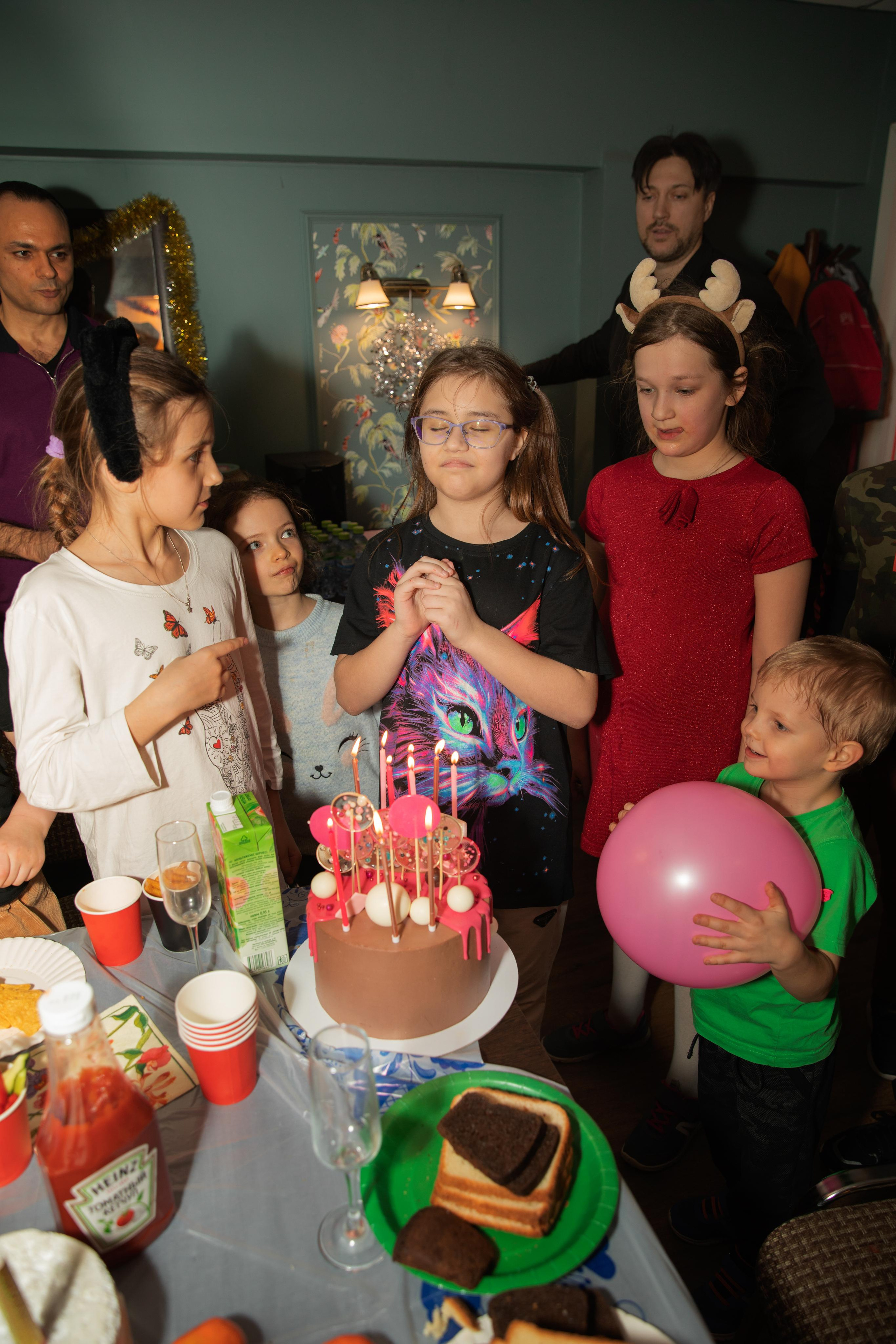 День рождения. Семейный и детский фотограф в Москве Татьяна Рос