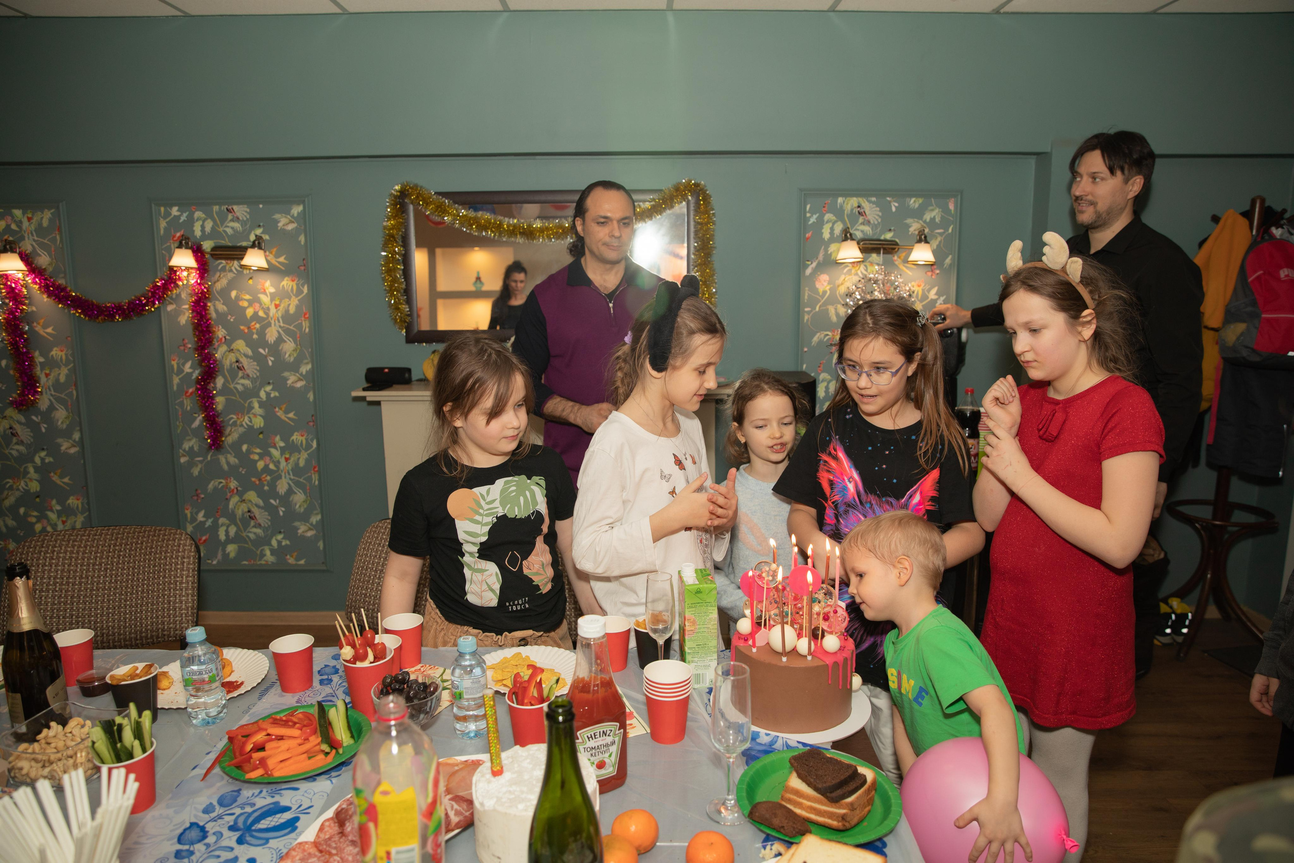 День рождения. Семейный и детский фотограф в Москве Татьяна Рос