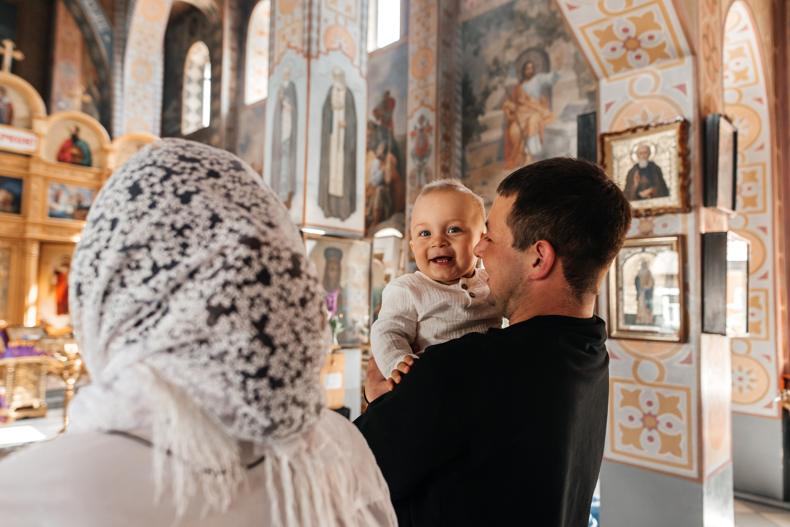 Крещение Матвея. Детский и семейный фотограф выпускной альбом Приморско-Ахтарск