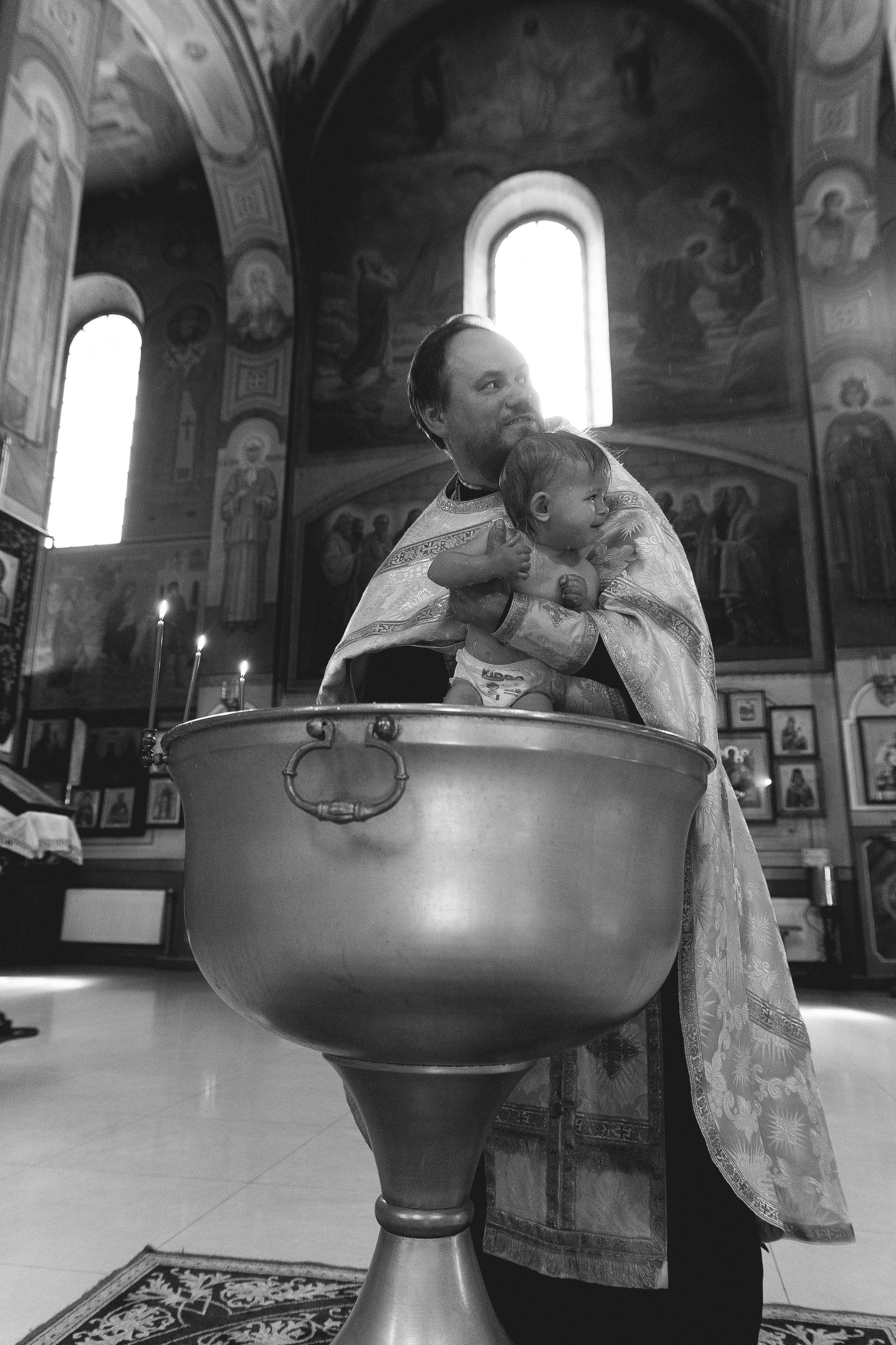 Крестины Миланы. Главная