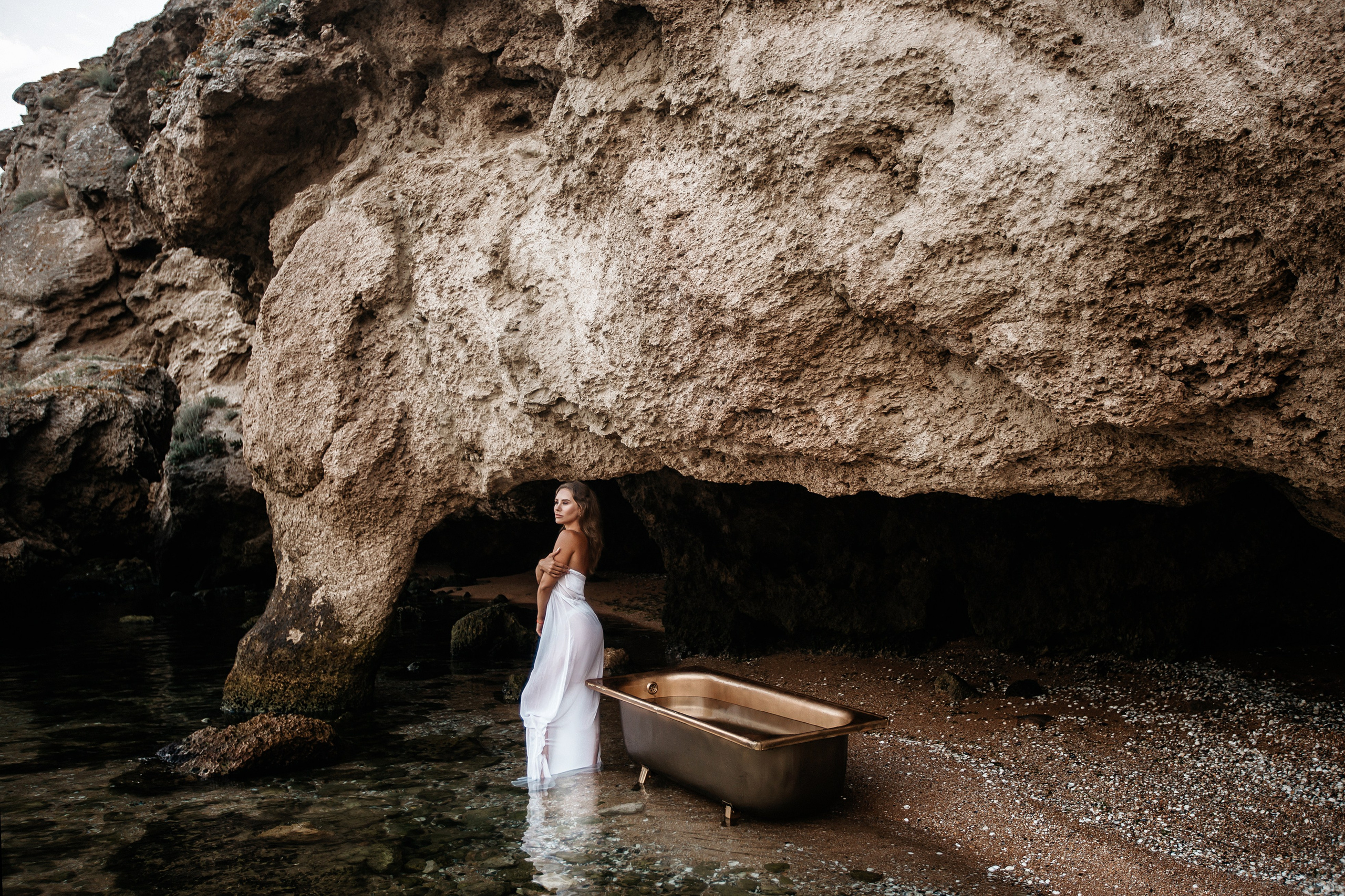 Ванна в море. Фотограф Анна Лейман. Севастополь