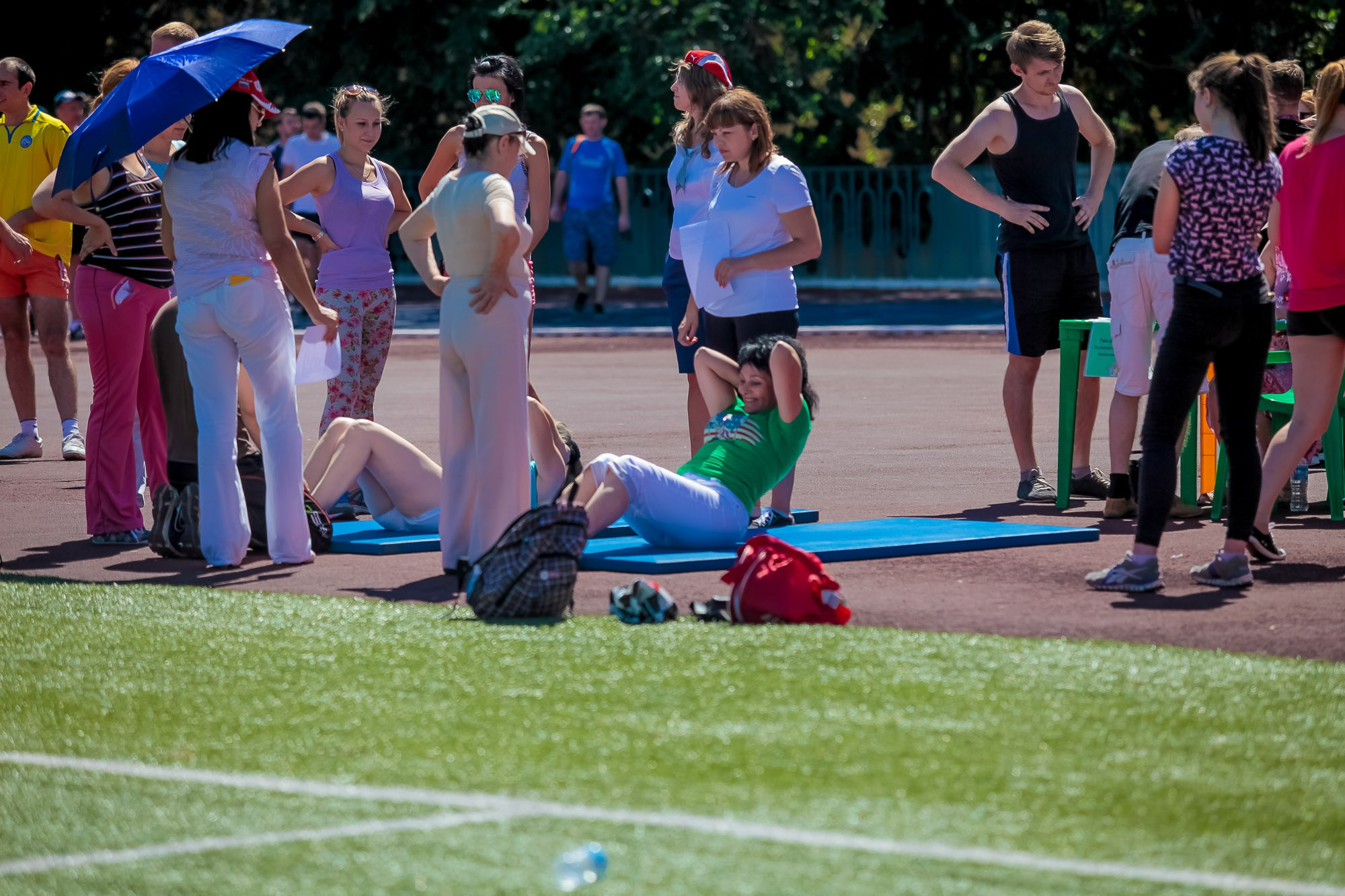 День Физкульт. Максим Матвийченко и Виктория Басова профессионалы своего дела