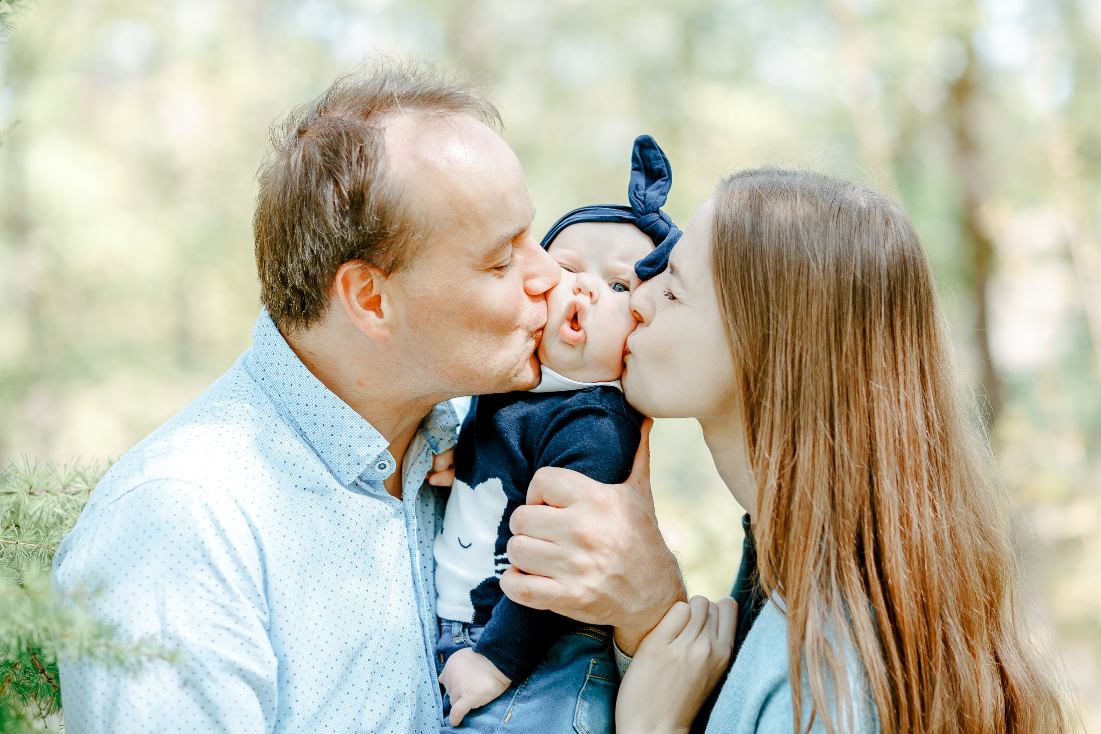 Семейная фотосессия в весенней Москве