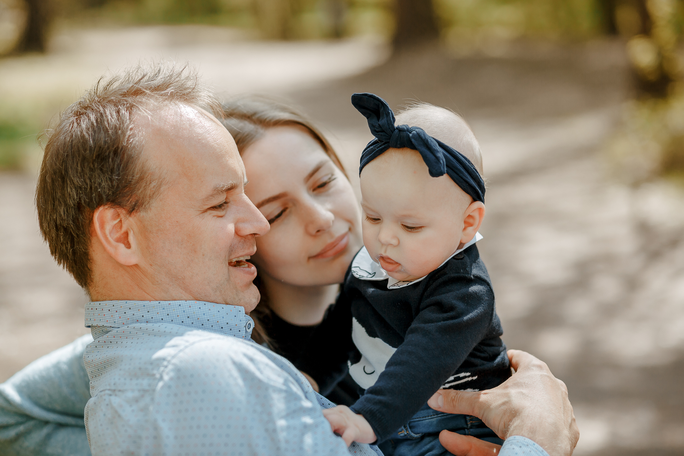 Семейная фотосессия в весенней Москве