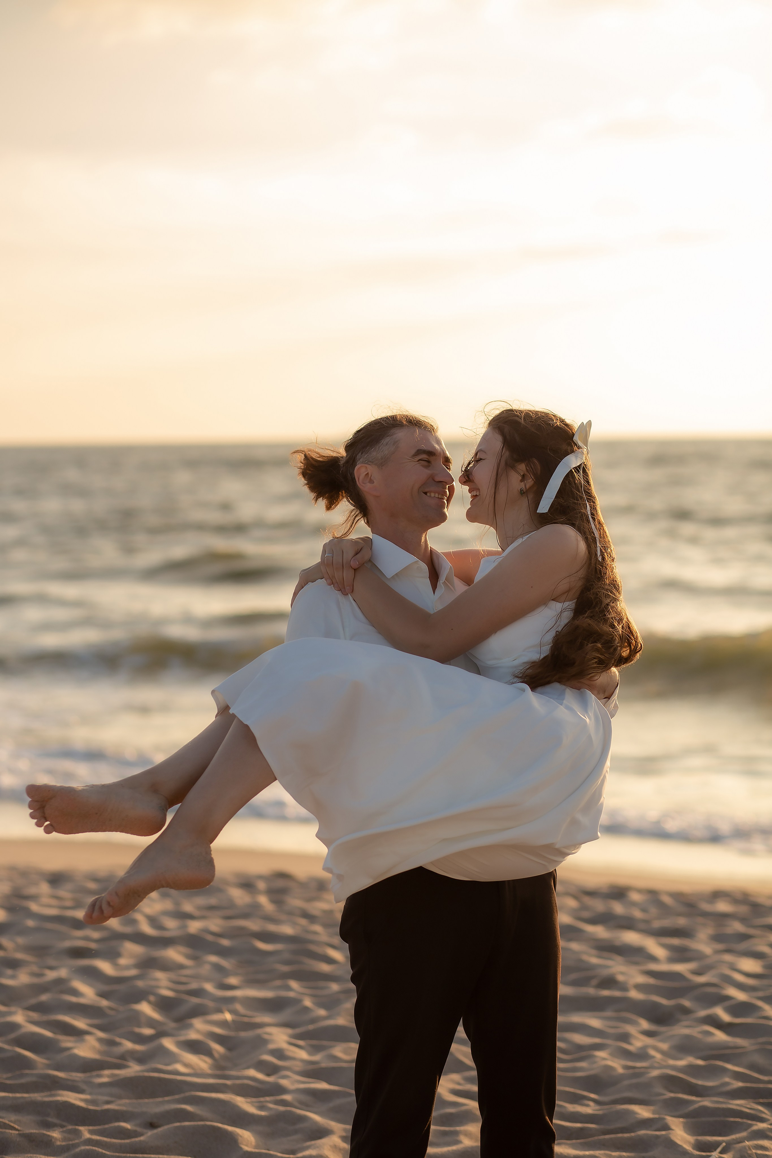 Ирина и Данил. Закат. Фотограф в Калининграде Решетникова Алина