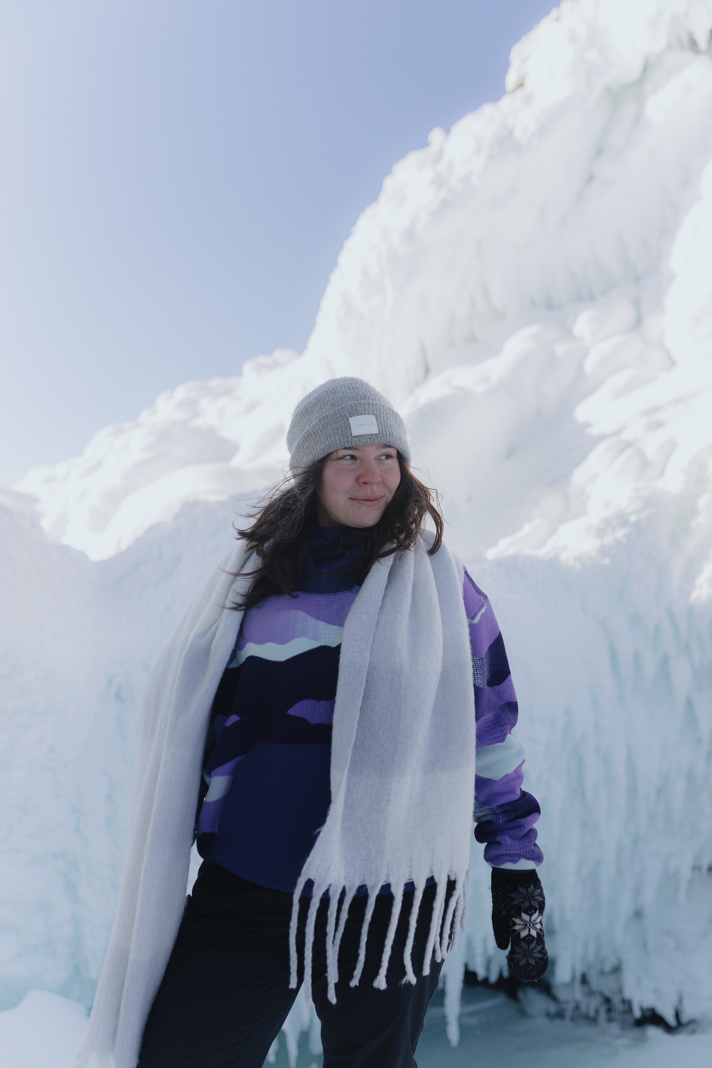 Лёд Байкала. Фотограф Ольхон/ Индия, Регина