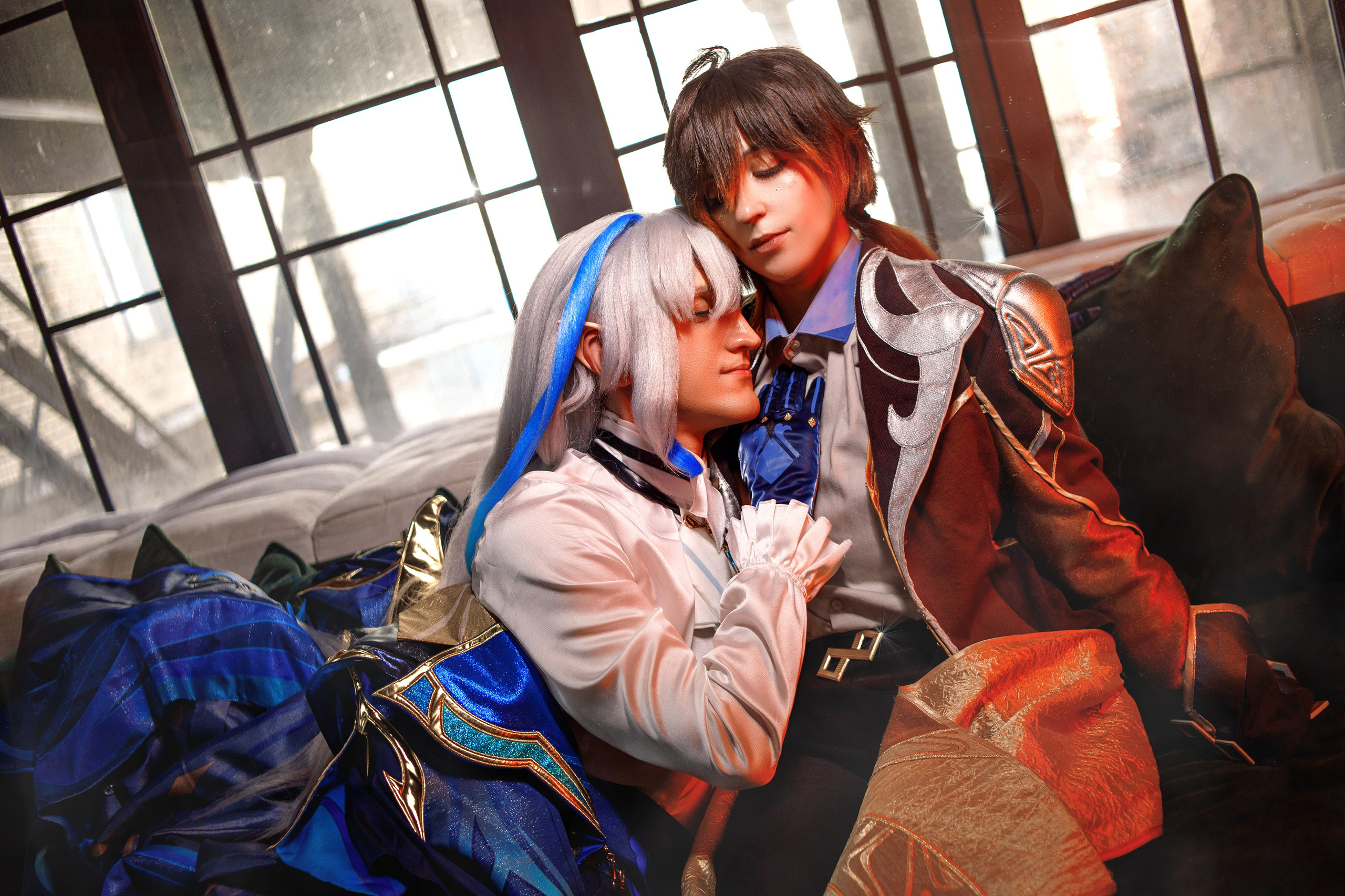 GENSHIN IMPACT: Zhougli & Neuvillette. Polaroud love