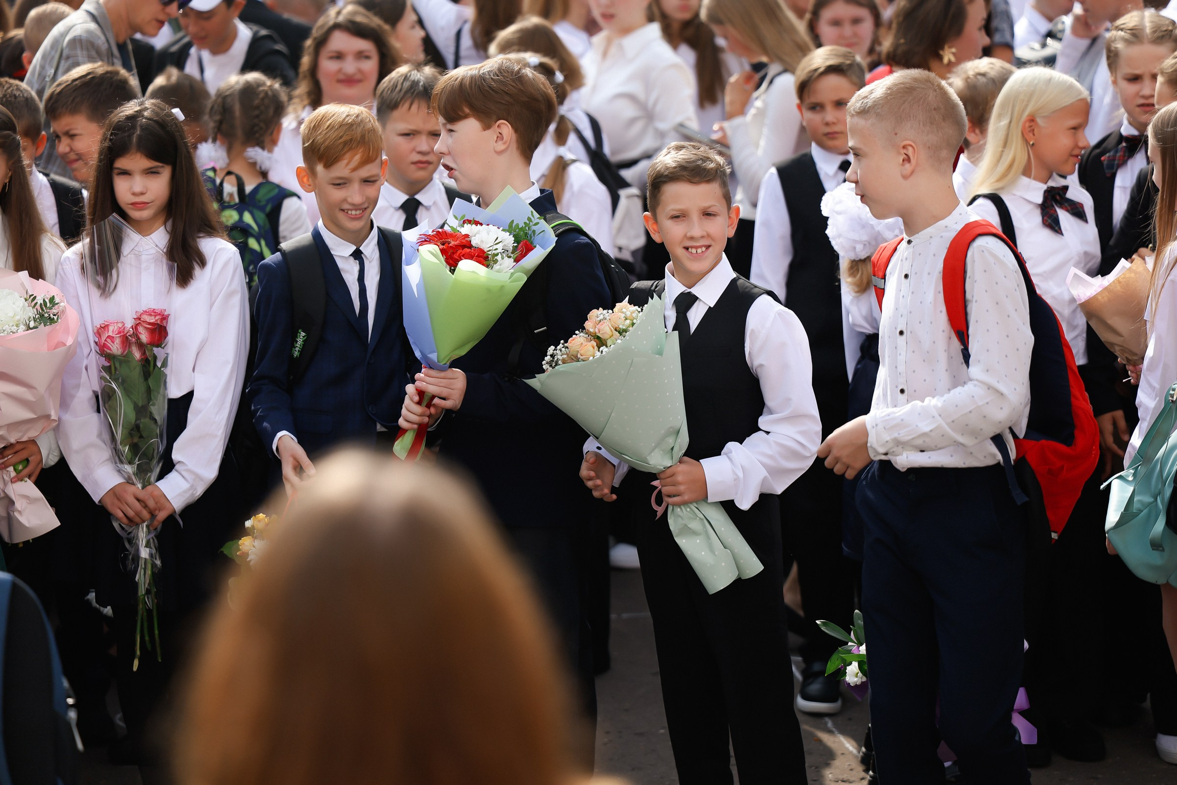 /РЕПОРТАЖ/ День знаний!. Свадебный фотограф Великий Новгород Станислав Кособудский