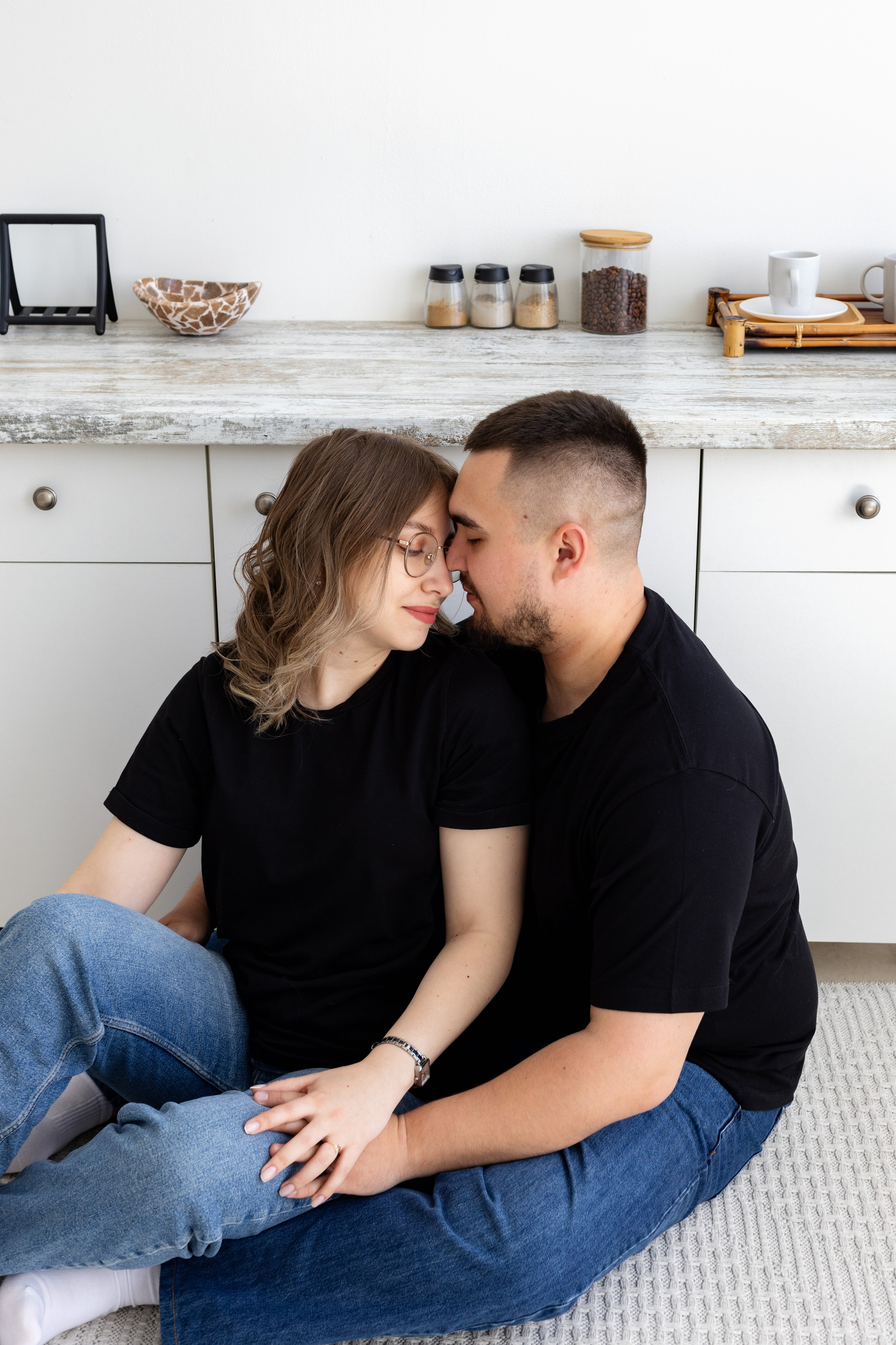 Семейная фотосессия в студии (Михаил, Крестина и Макар). Женский фотограф в Орске Новотроицке Динара Долганова