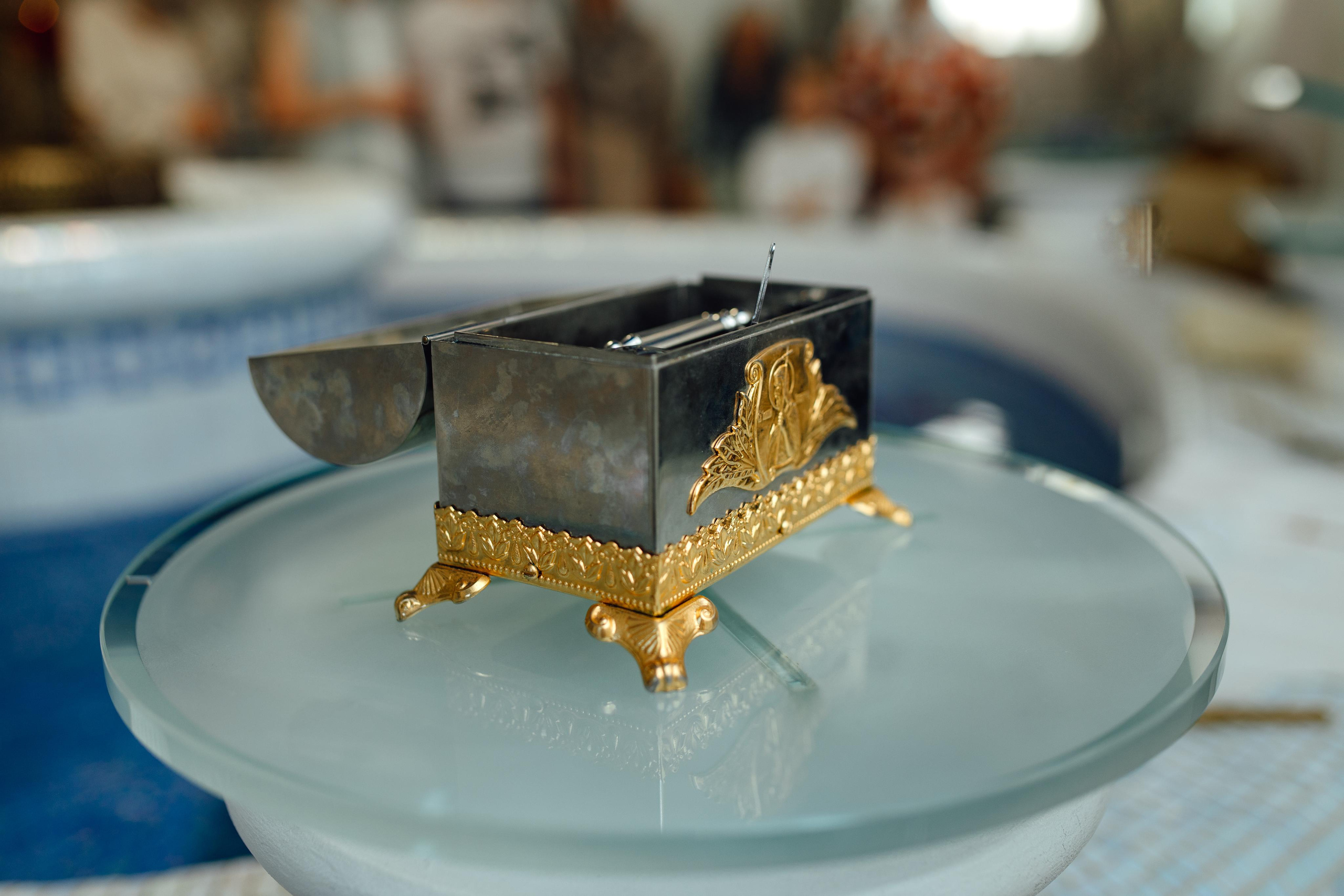 Таинство крещения Клима, храм Святой Троицы, август 2023