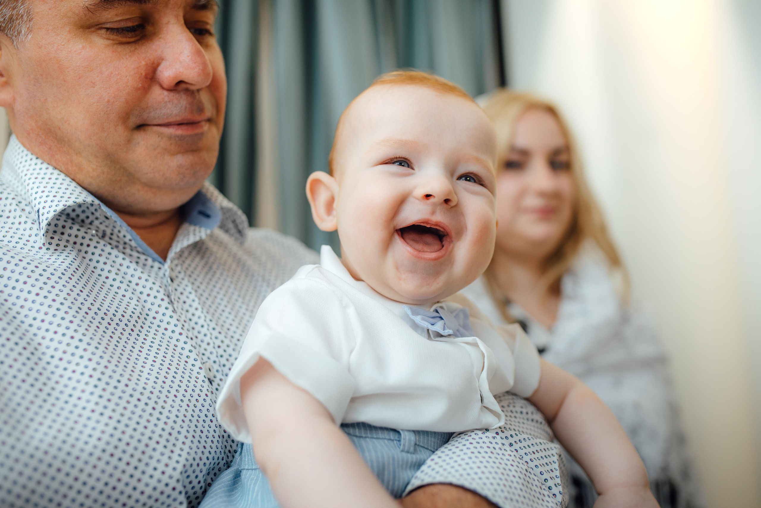 Таинство крещения Клима, храм Святой Троицы, август 2023