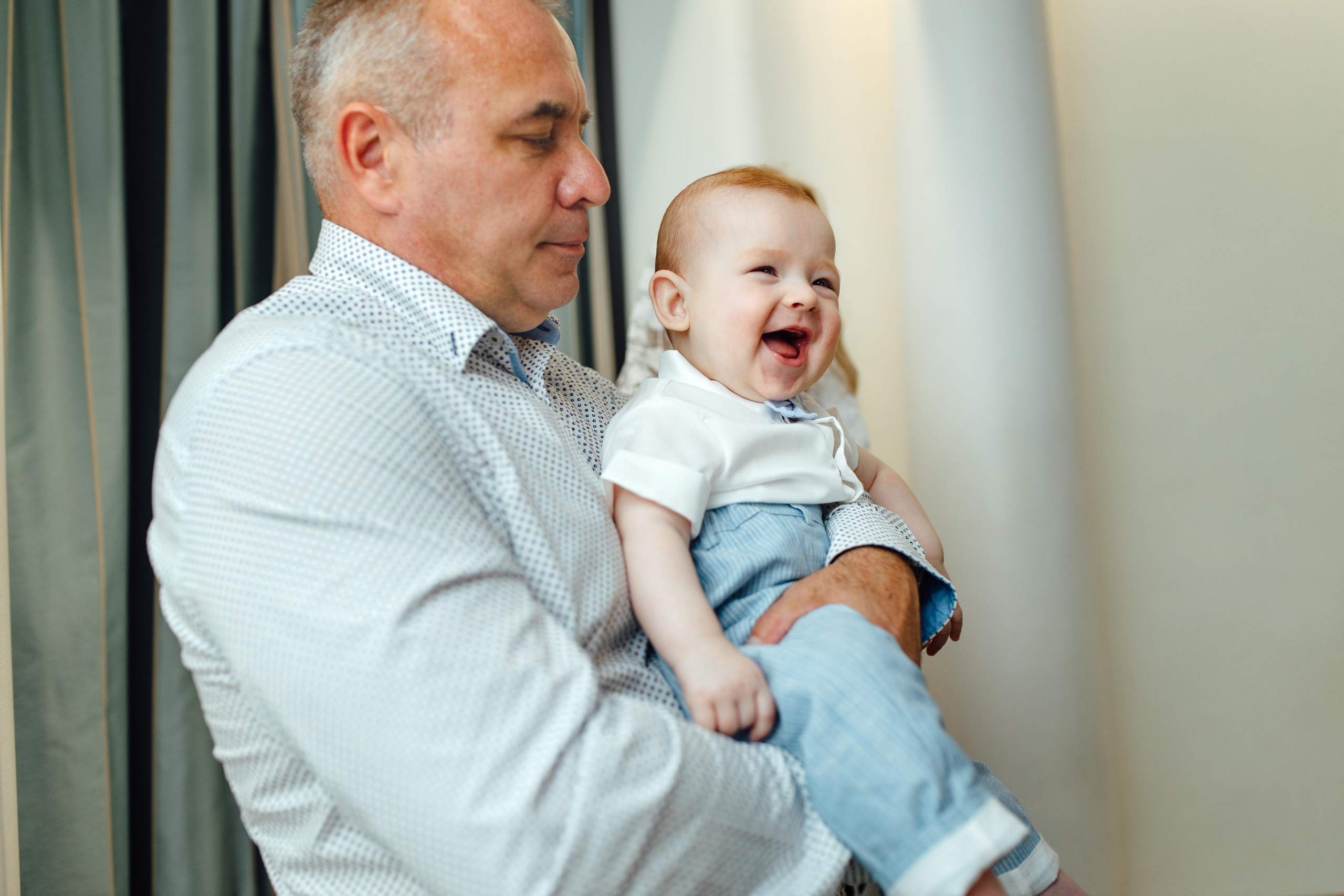 Таинство крещения Клима, храм Святой Троицы, август 2023