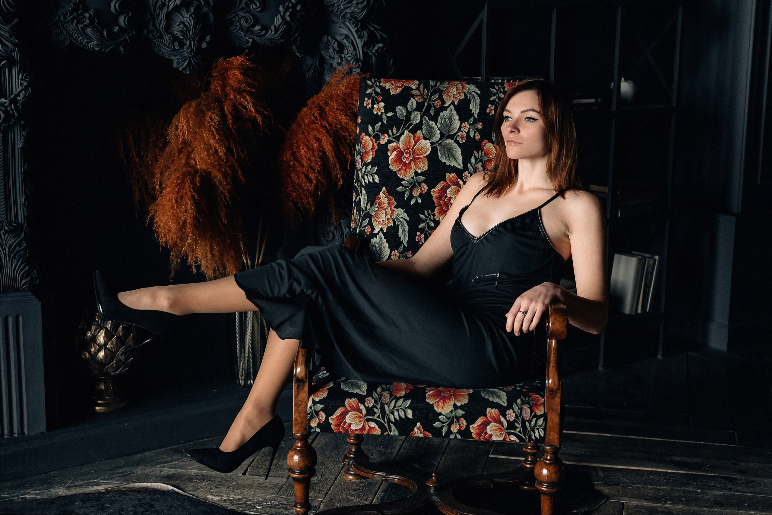 Женская фотосессия в фотостудии Nacked Sky. Портретный фотограф Москва Светлана Кашура