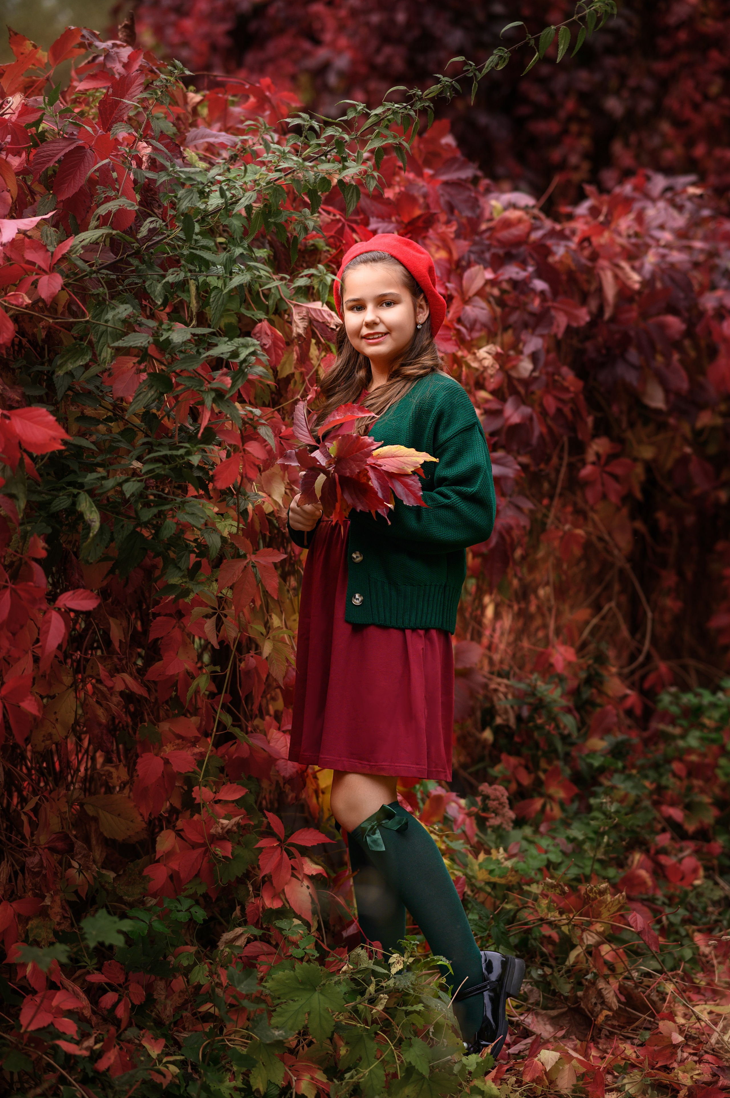 Мария с детьми