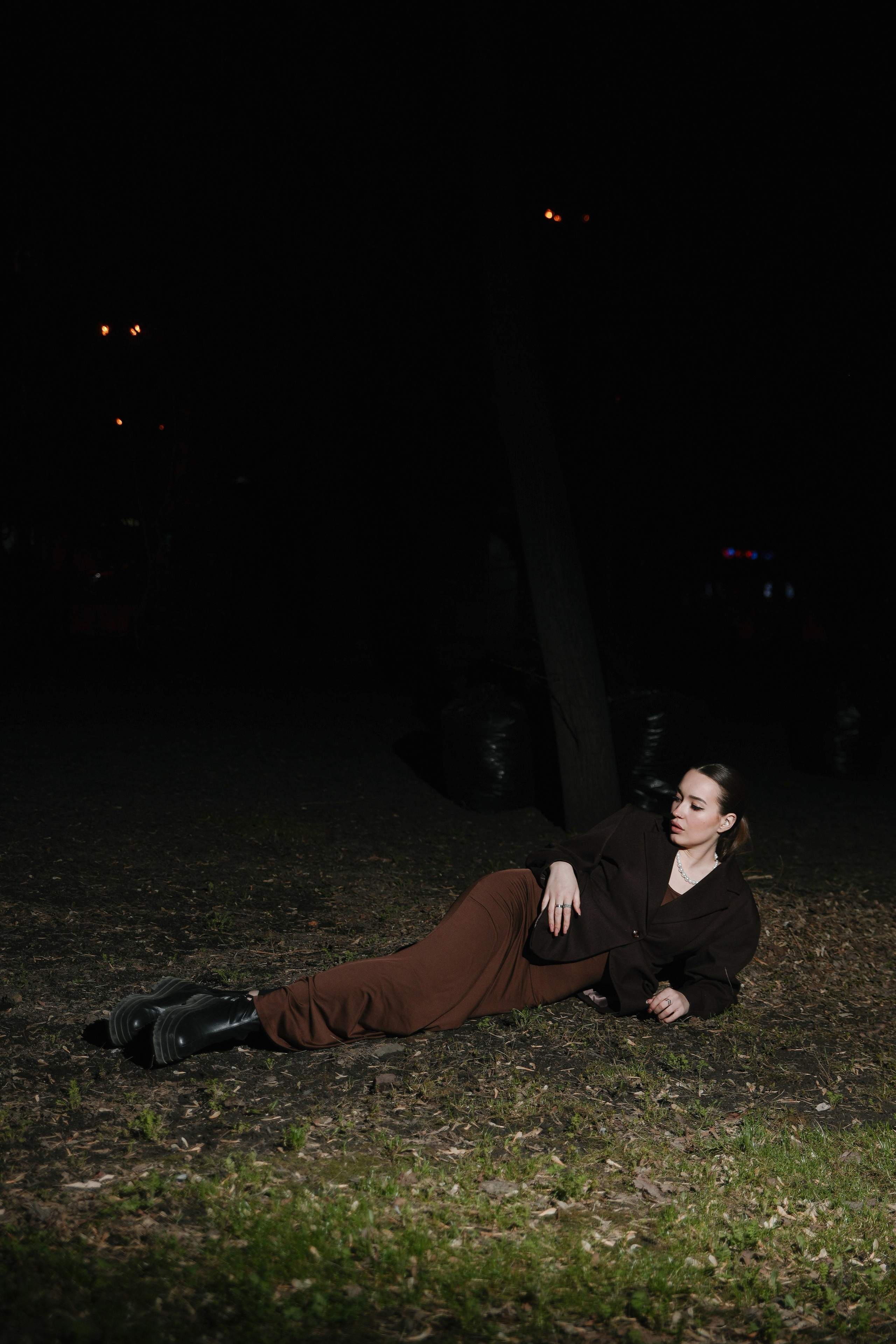 Ночная прогулки. Индивидуальный фотограф Новосибирск Настя