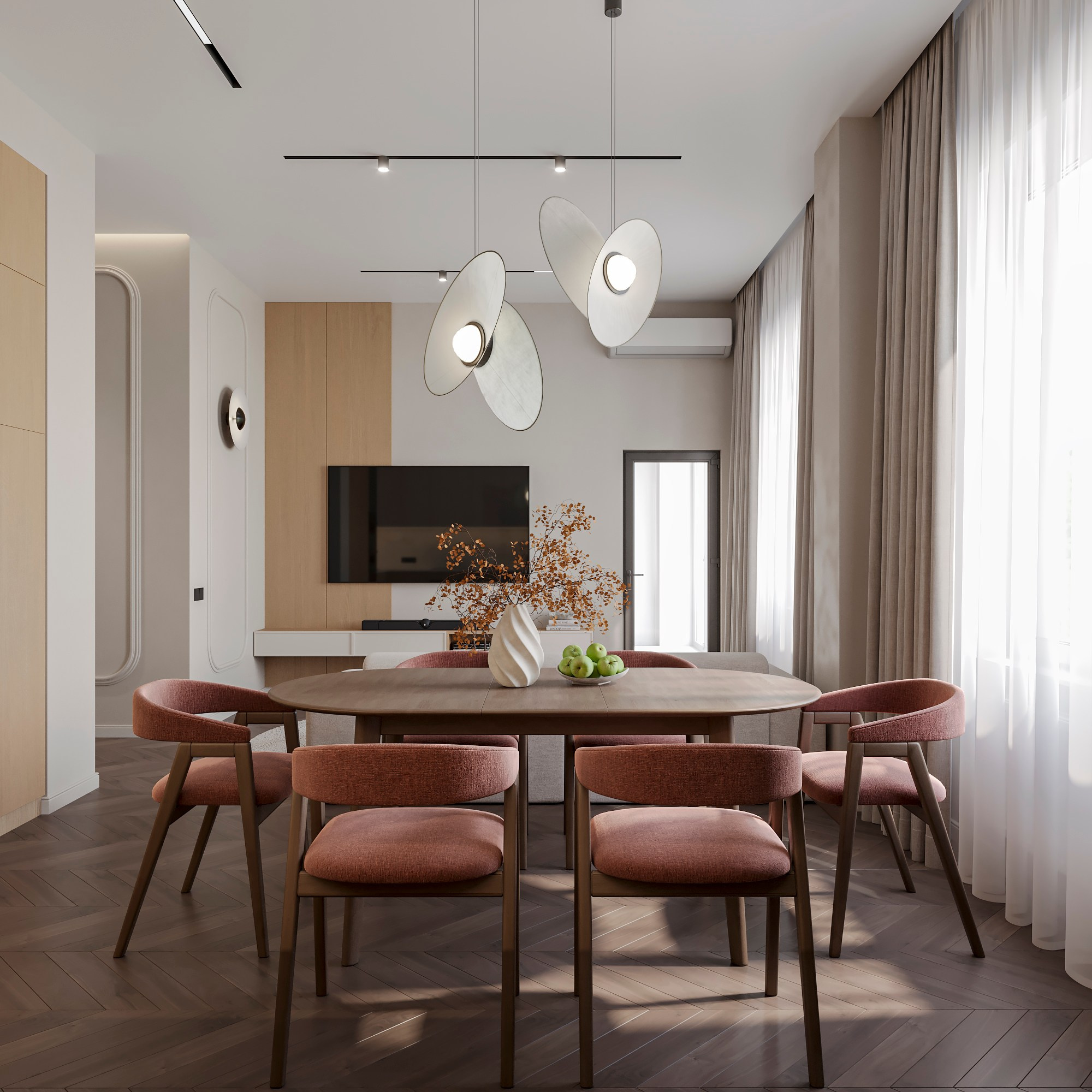 Пентхаус 170 м². Студия дизайна