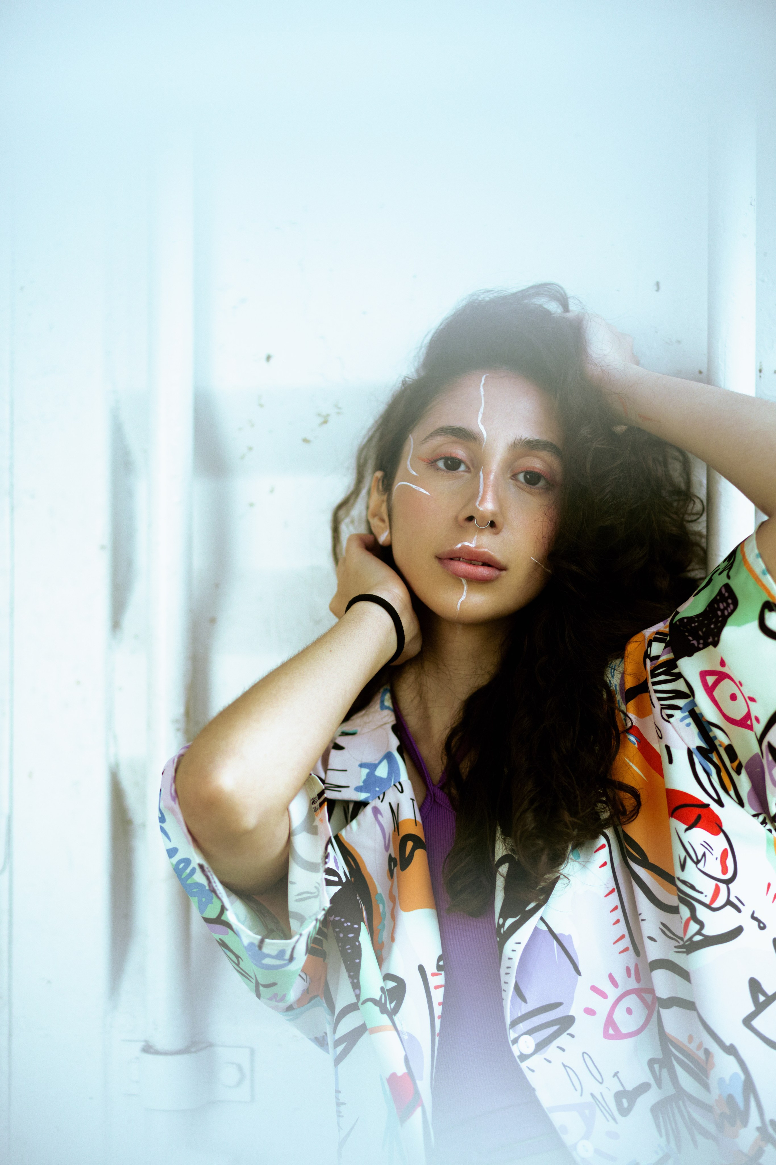Personal photoshoot. Sasha Shu — retoucher and photographer
