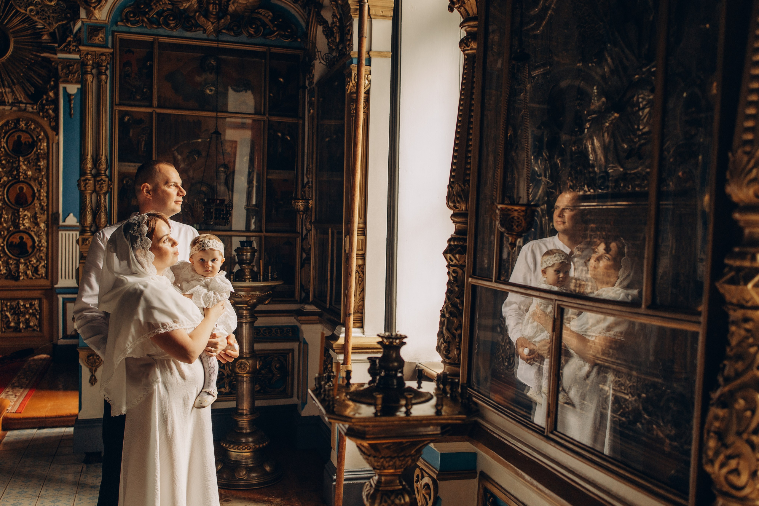 Крещение Есении. Главная