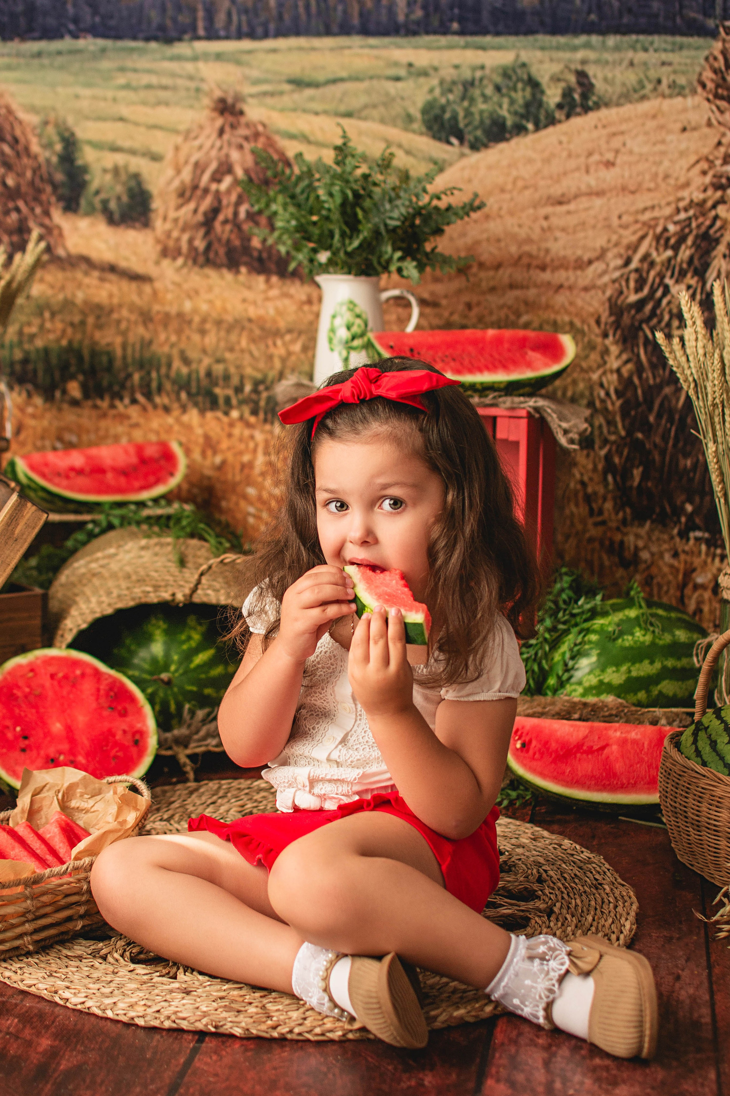 Арбузный 2024. Фотограф новорождённых в Санкт-Петербурге Наталья Булгакова