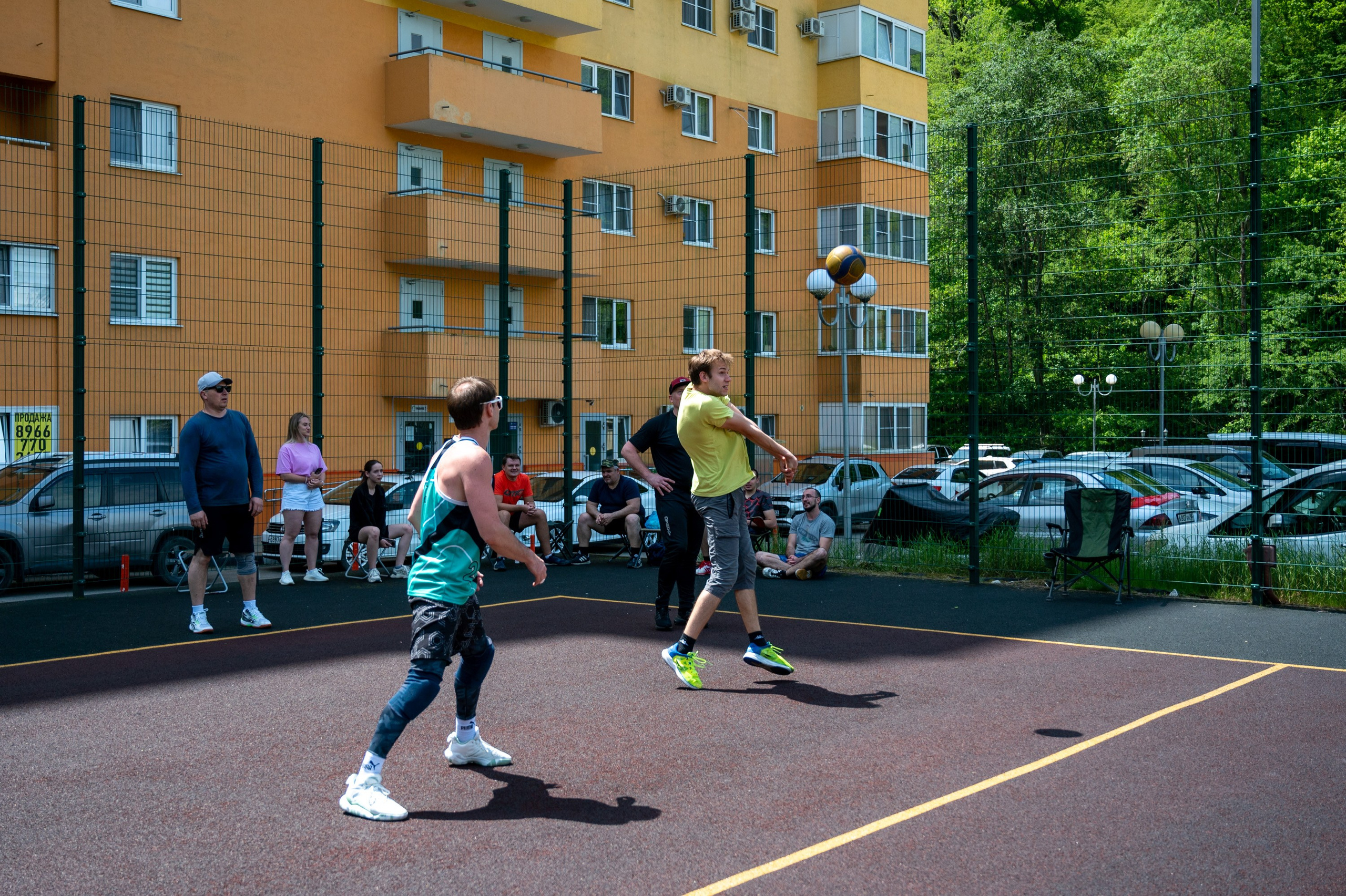 Турнир по Волейболу. Фотографирую счастливых людей в Сочи