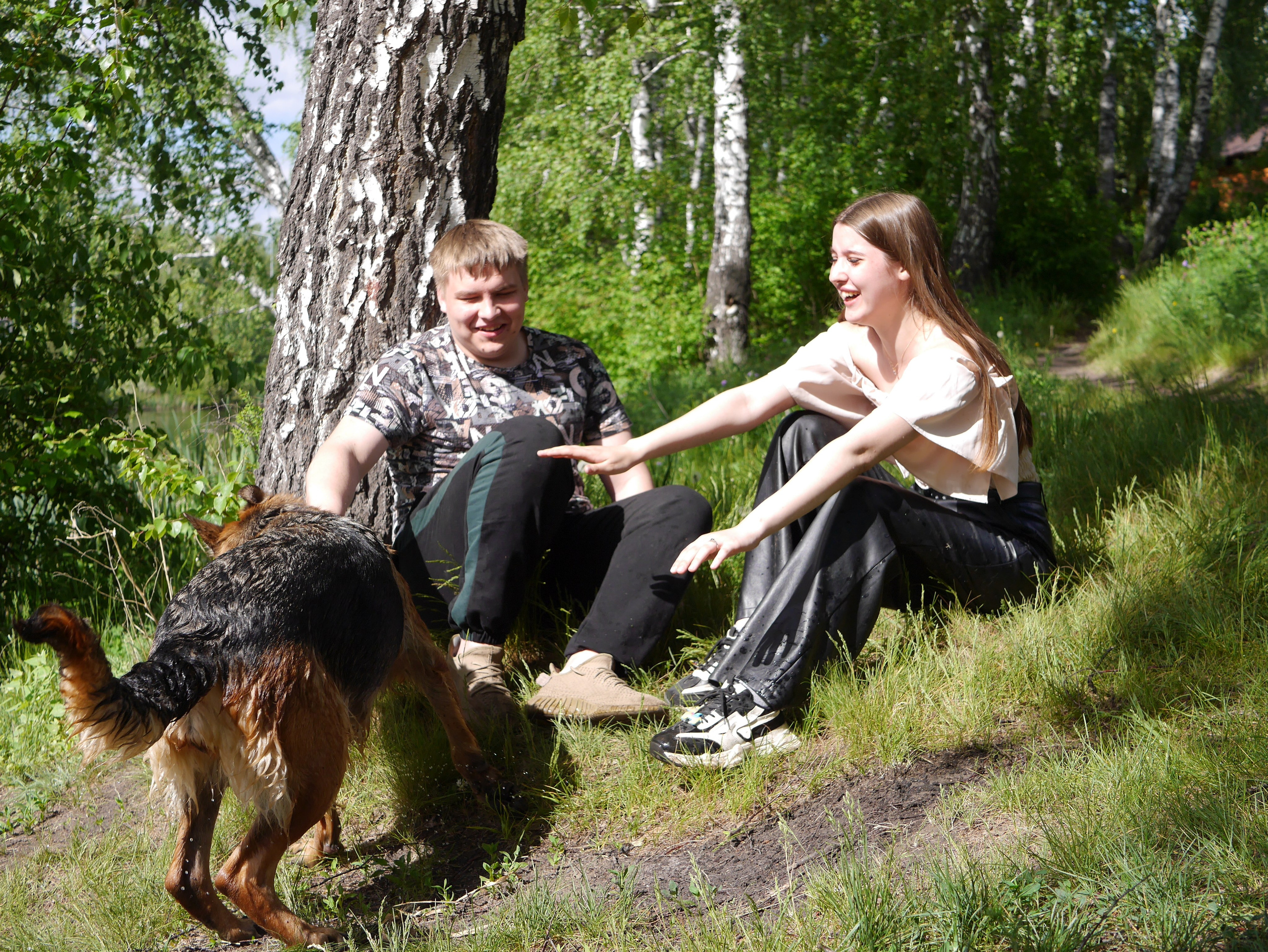 Съемка с любимым питомцем