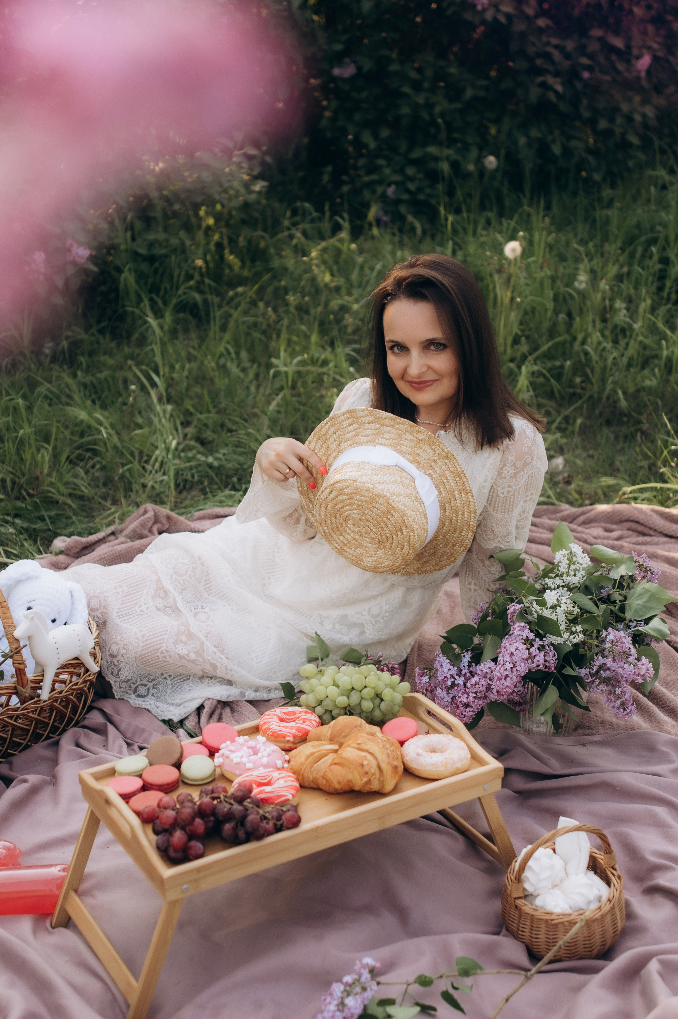 Фото-проект в сирени. Семейный фотограф в Санкт-Петербурге Александра Милованова