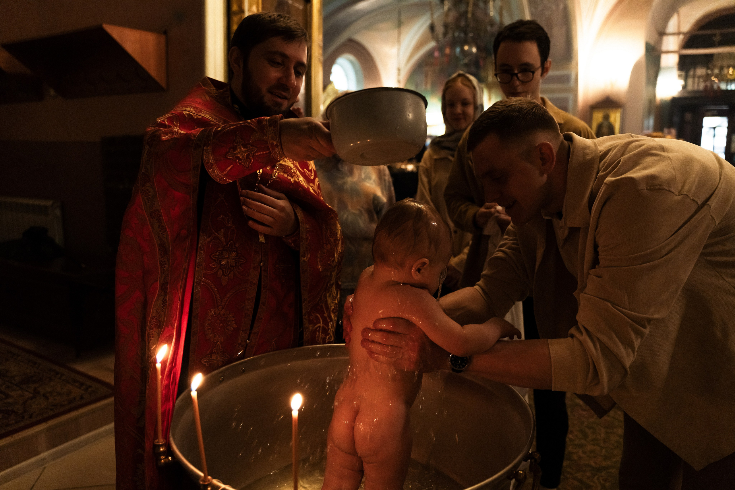 Крещение Святослава. Фотограф Алина Филимонова Тверь