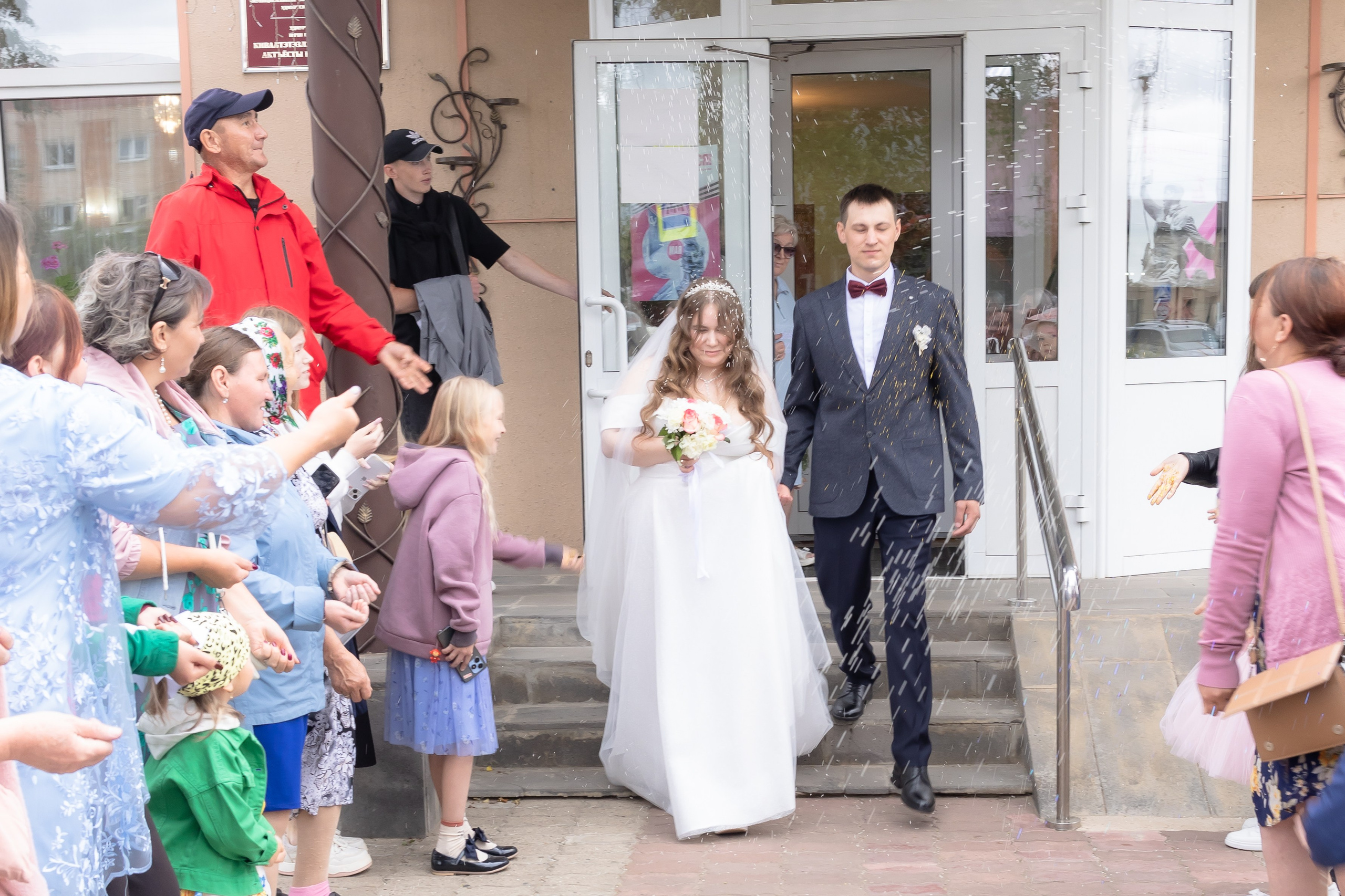 Свадебная съемка регистрации в ЗАГСе г. Можга