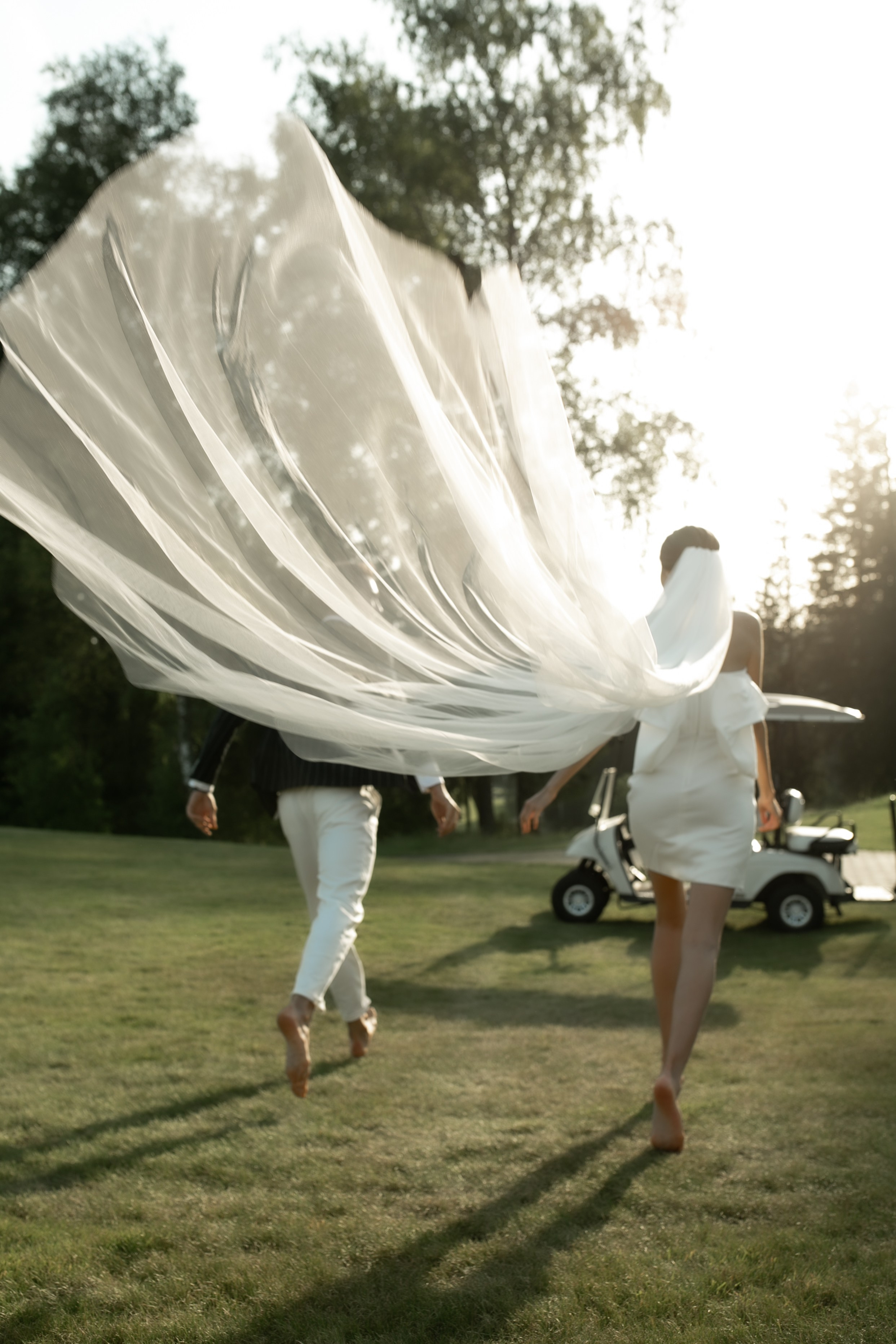 Alina & Georgy Golf Wed