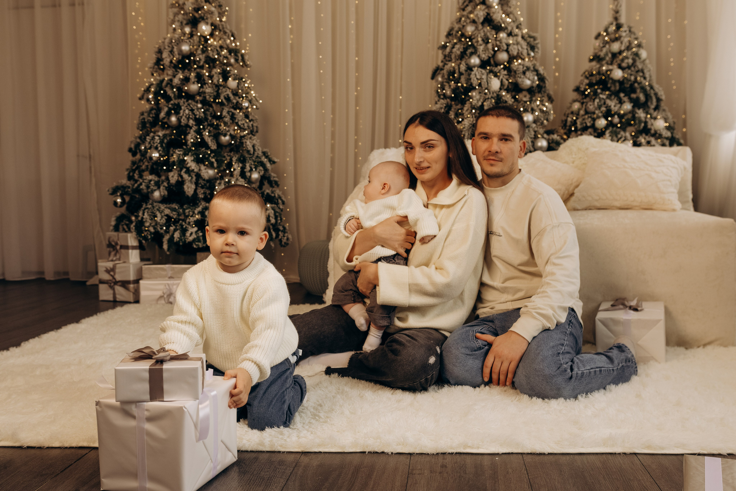 Семейный Новый год. Фотограф в Москве и Домодедово Кристина Лоскутова
