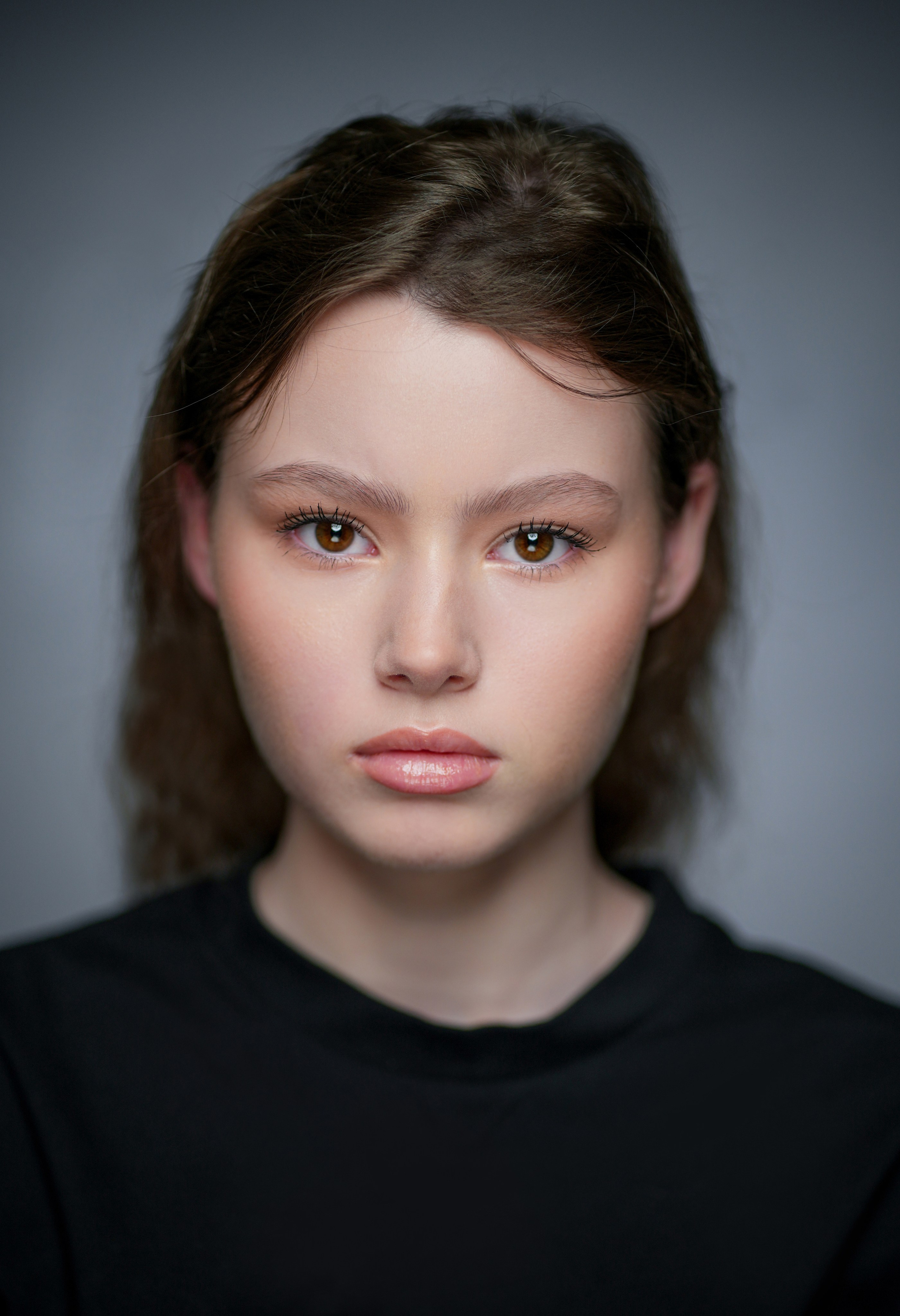 Актриса Виктория Крылова. Портретная съемка в Москве, студийный фотограф Игорь Фомин