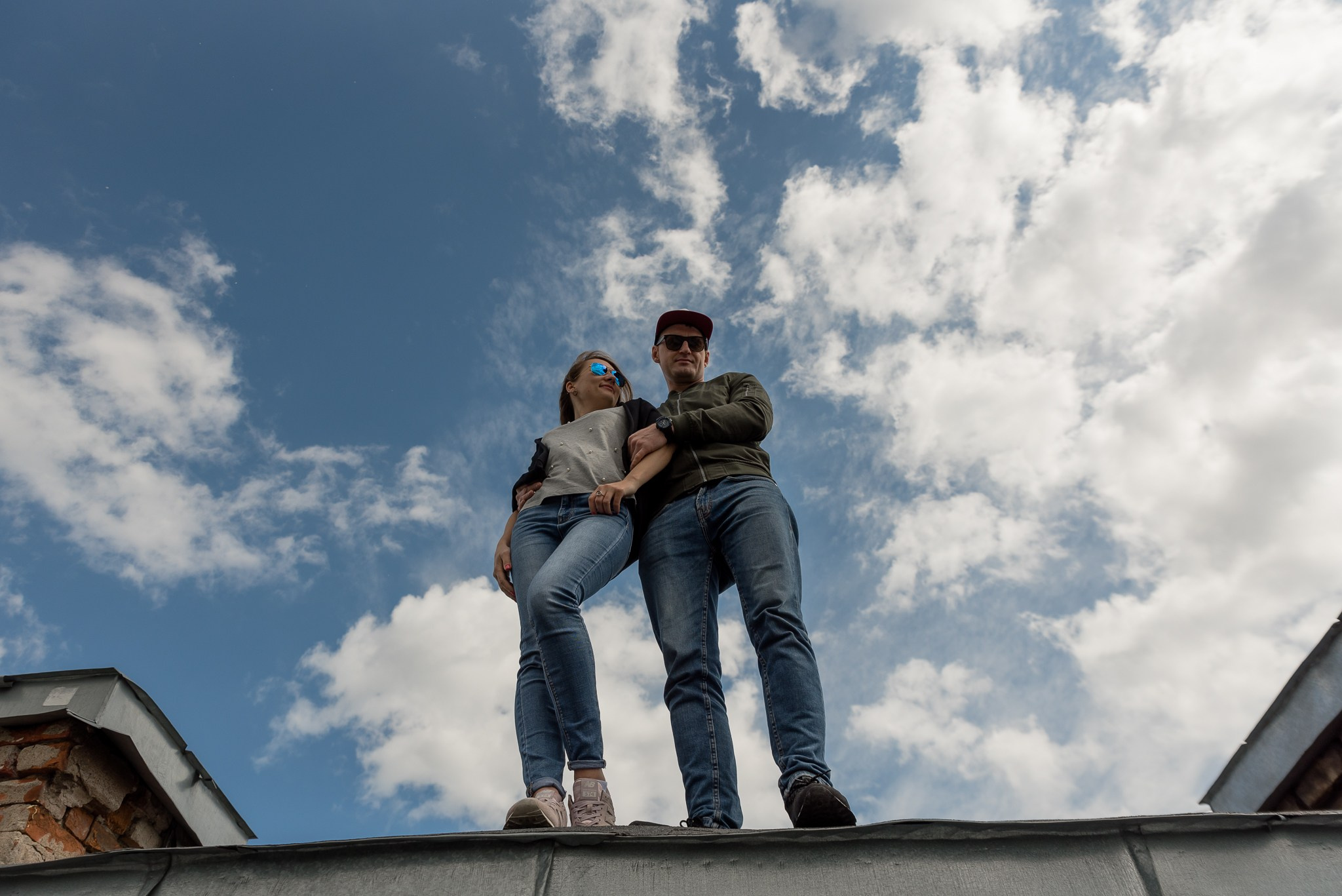 Крыша у Исаакиевского собора. Свадебный и семейный фотограф из Санкт-Петербурга Климов Анатолий