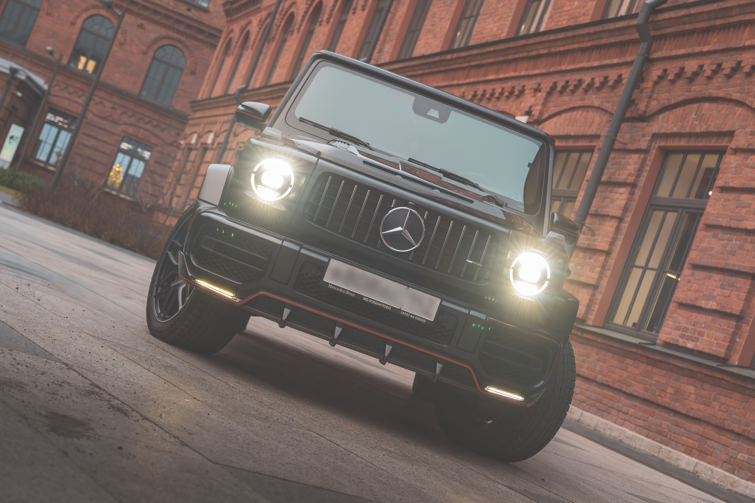 M-B G63 AMG. Автомобильный фотограф в Санкт-Петербурге