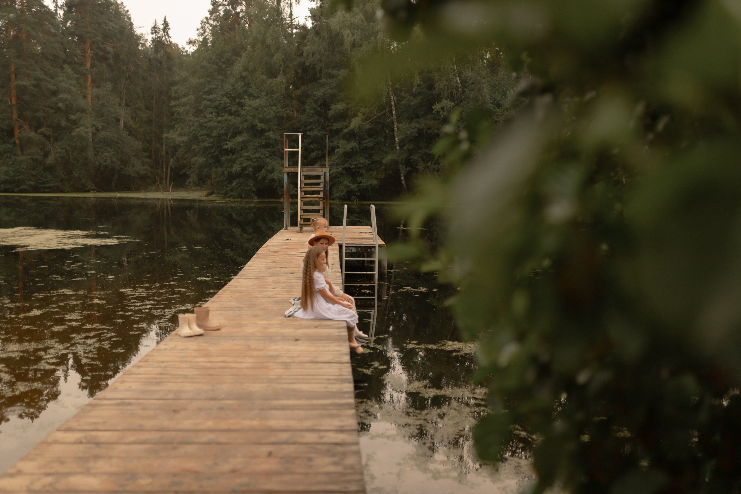 Мама Алина, Маша, Дина и Анечка. Фотограф Татьяна Семенова