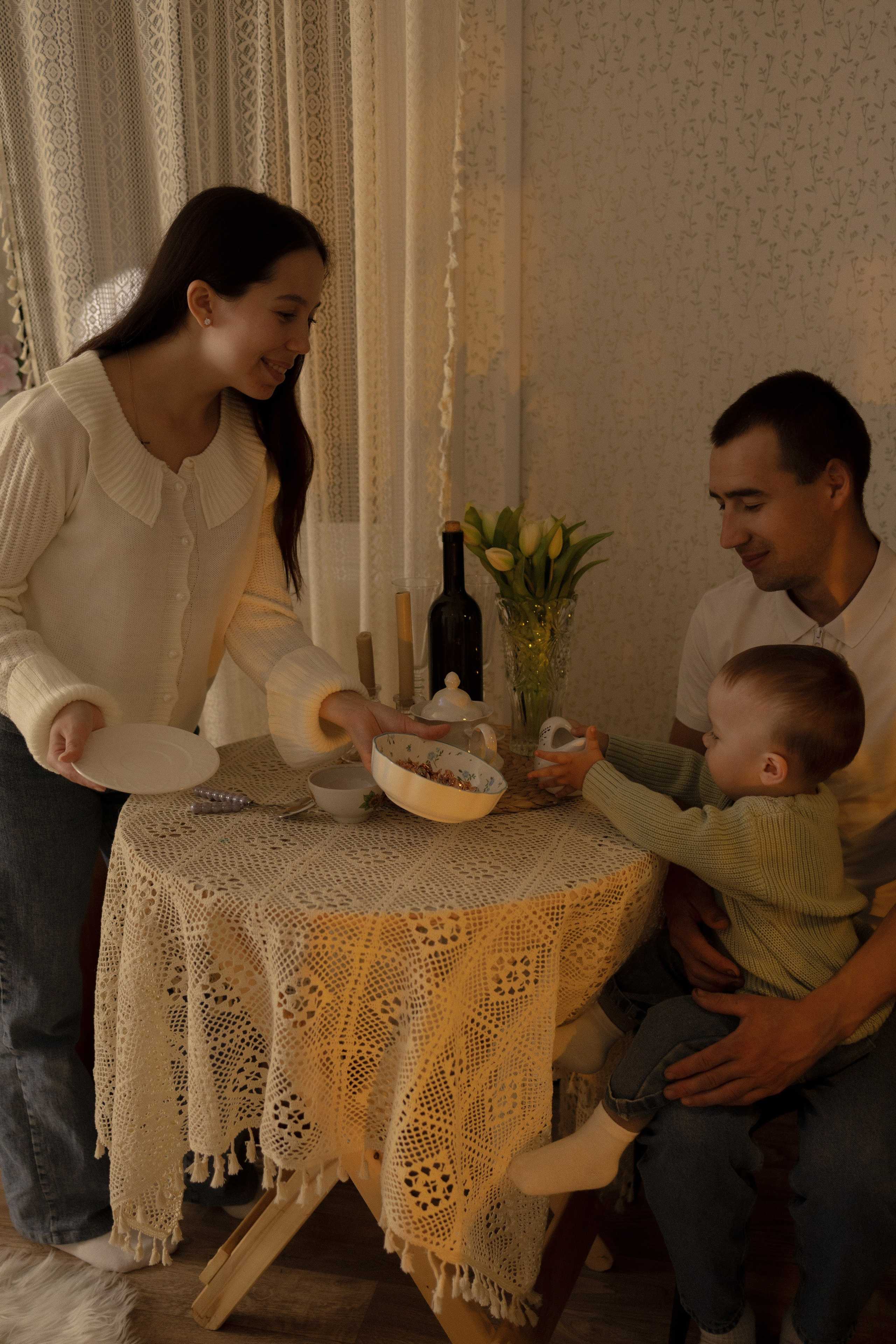 Папа, Мама и Арсений. Фотограф Татьяна Семенова