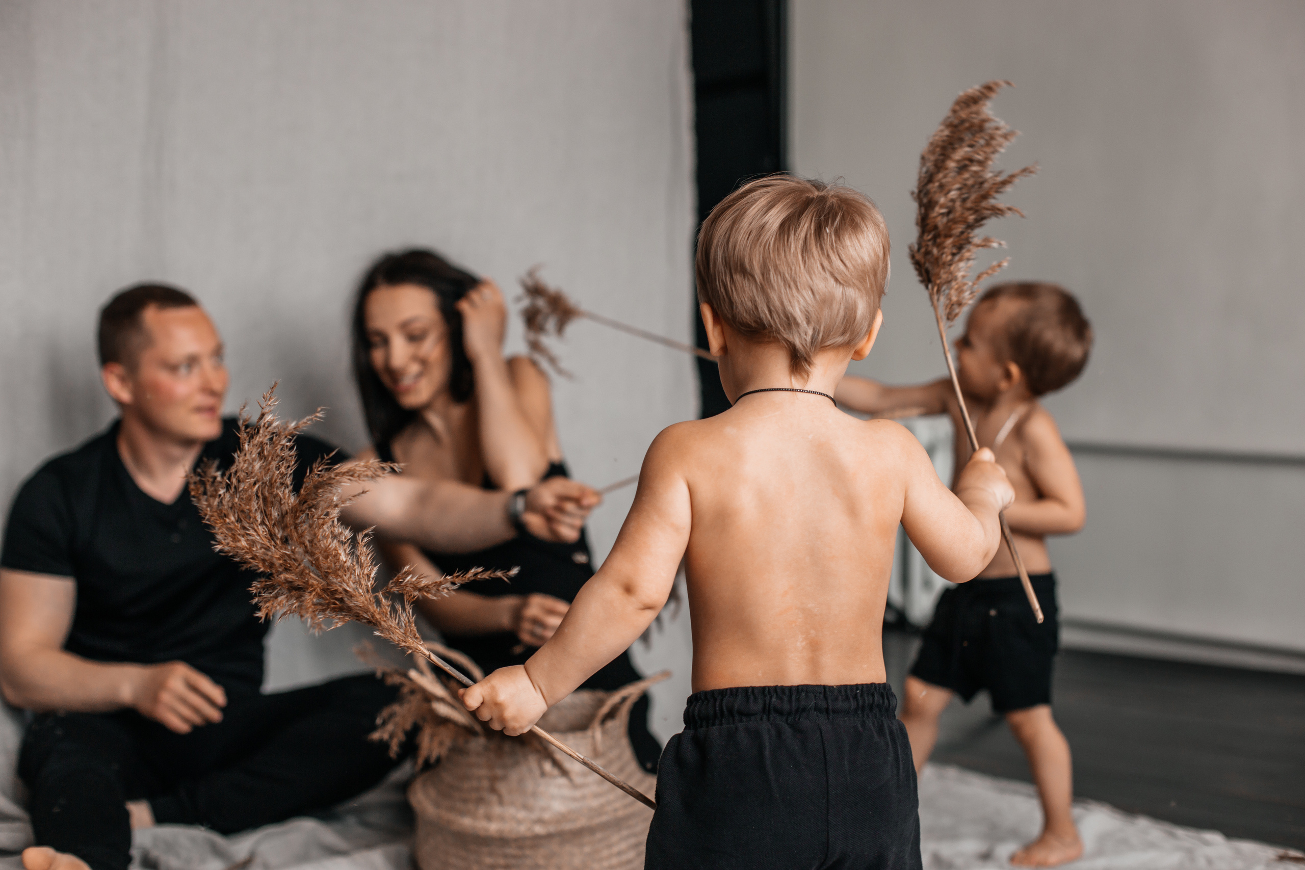 Ника, Женя, Саша и Тим. Семейный фотограф в Минске Саша Павлюк