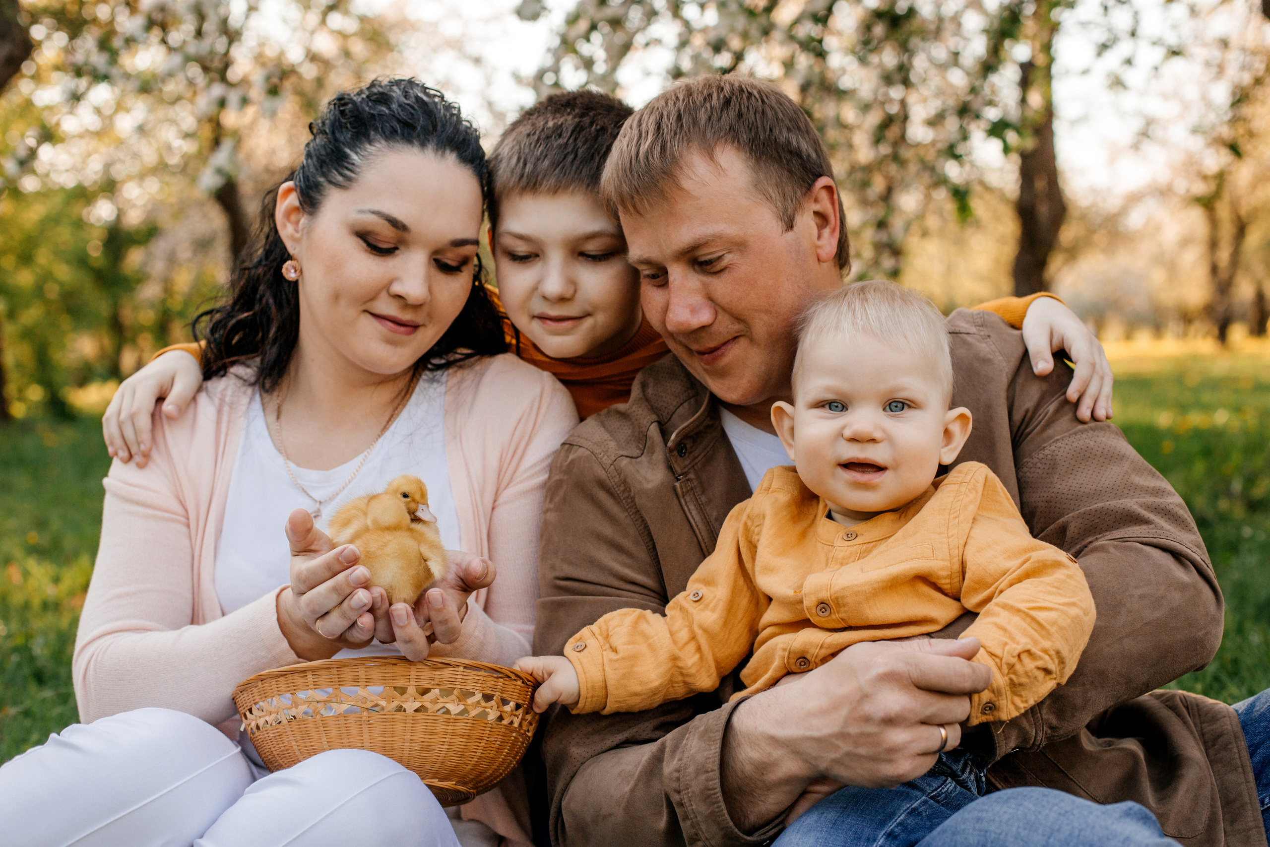 Оксана, Борис, Владик и Захар. Семейный фотограф в Минске Саша Павлюк