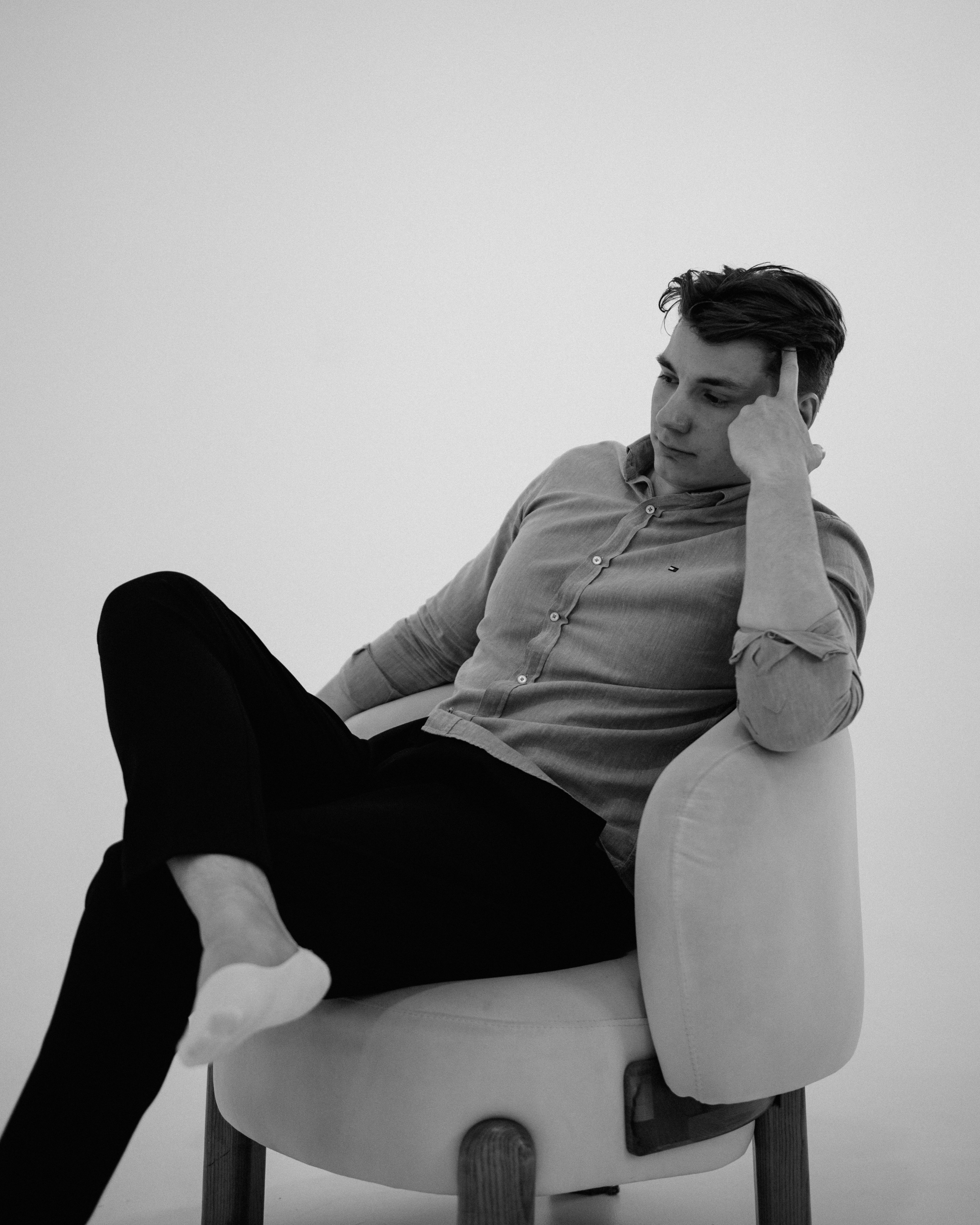 Мужская фотосессия в студии