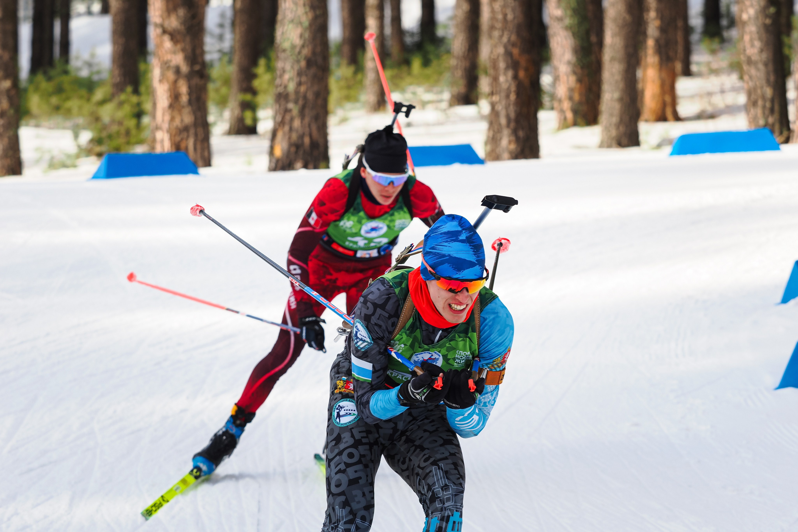 Биатлон / Первенство России. Репортажный фотограф Алексей Козьмин