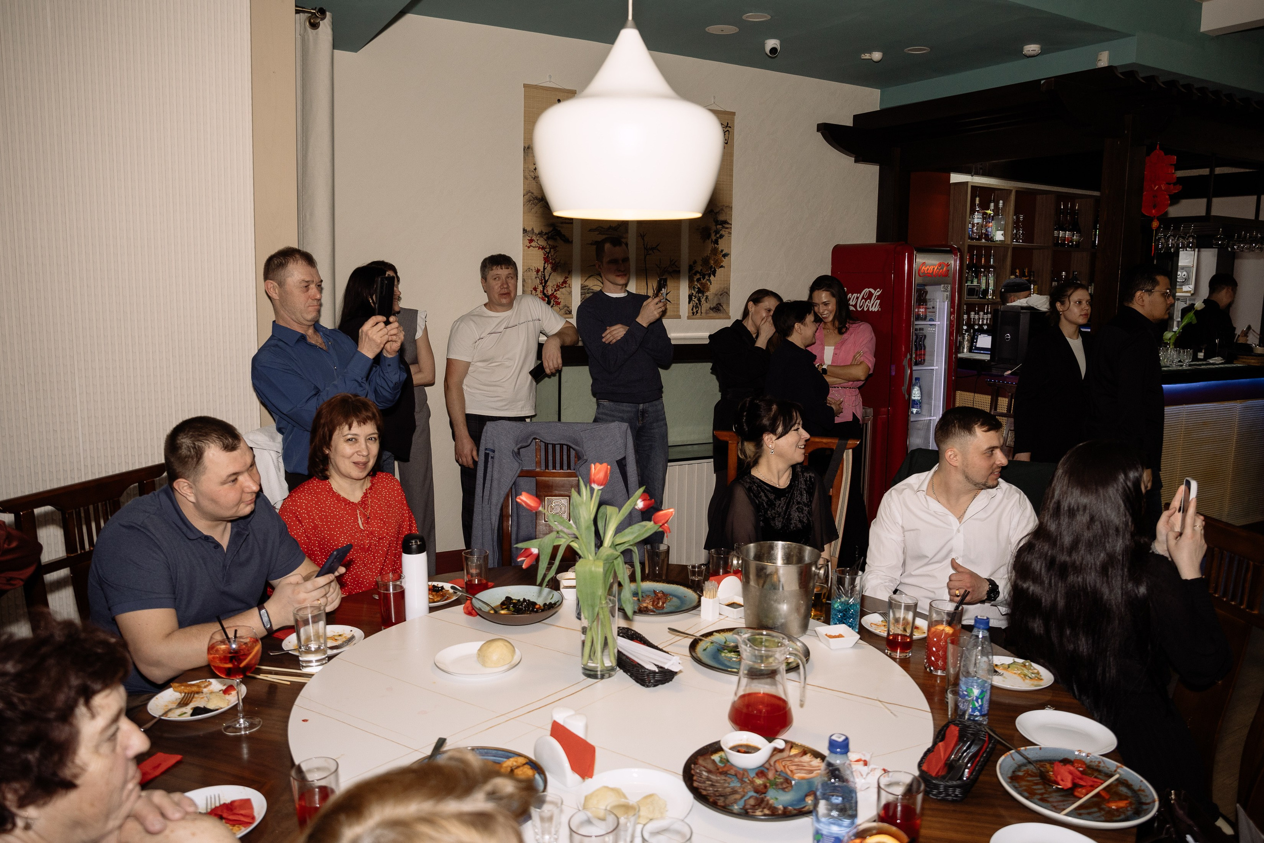 Вечеринка в кафе Sinlun. Фотограф Юлия Мальцева