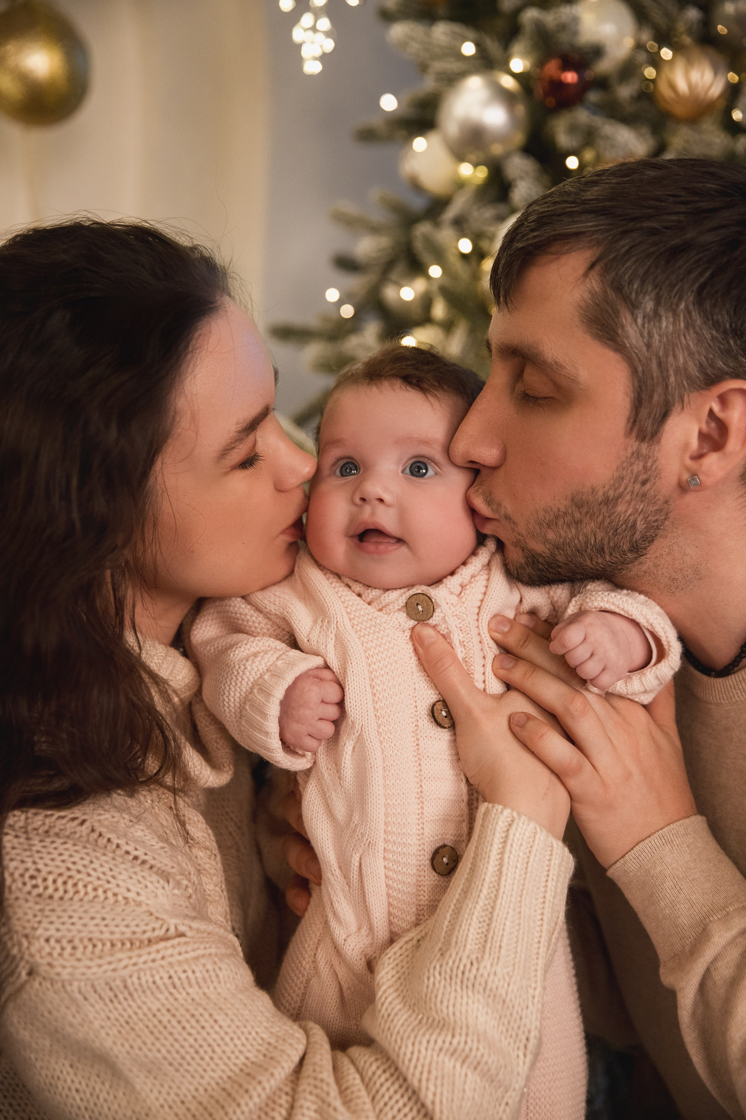 Новогодняя с малышкой. Свадебный и портретный фотограф в Москве Мария Кравченко