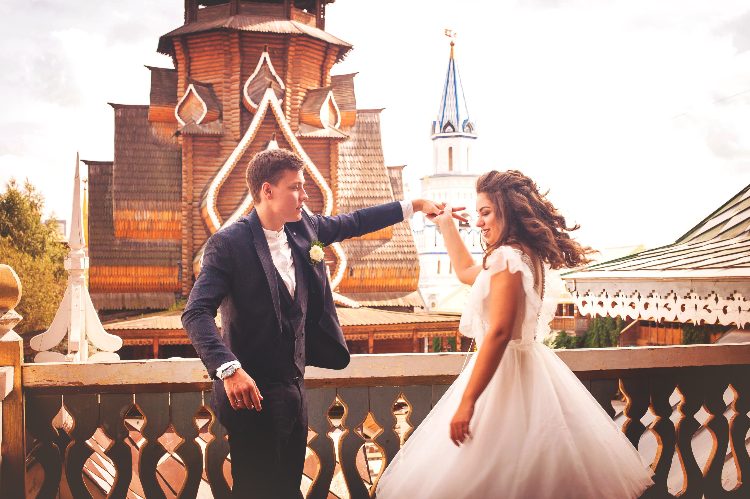 Свадьба, прогулка. Анна Смирнова. Фотограф, Москва