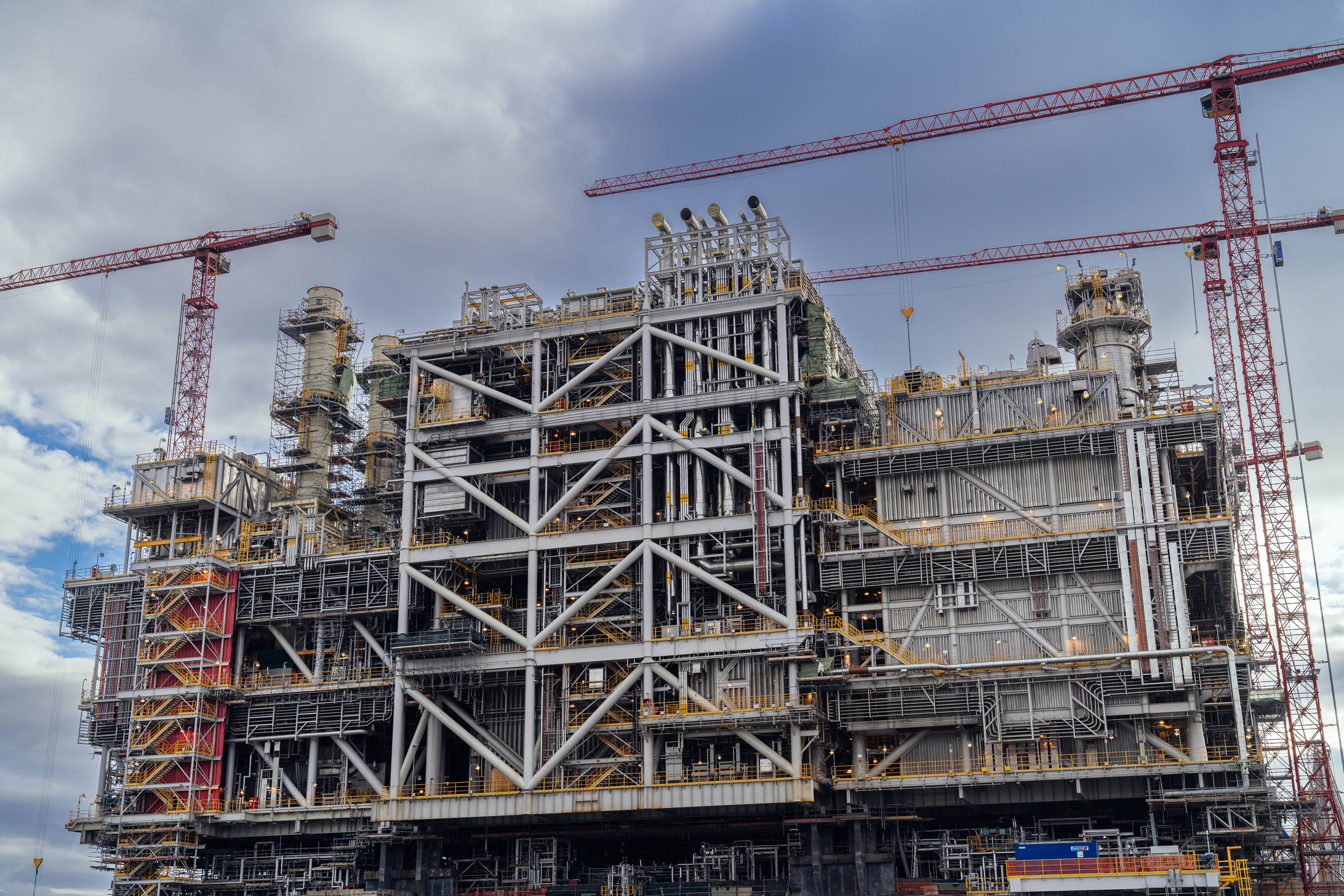 Промышленная съемка Мурманск Новатэк